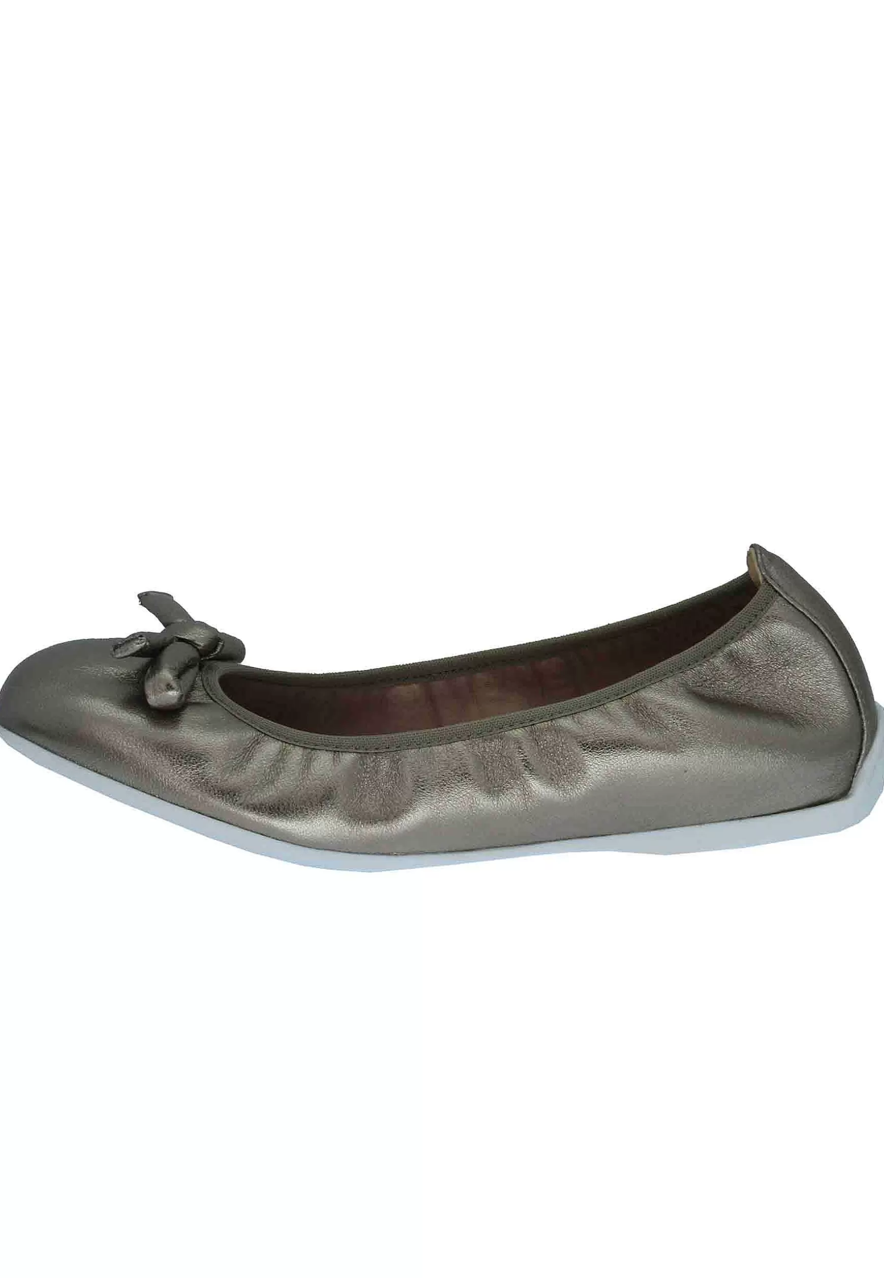 Ballerine Donna Aleda In Pelle Bronzo E Fondo Basso In Gomma*Unisa Flash Sale