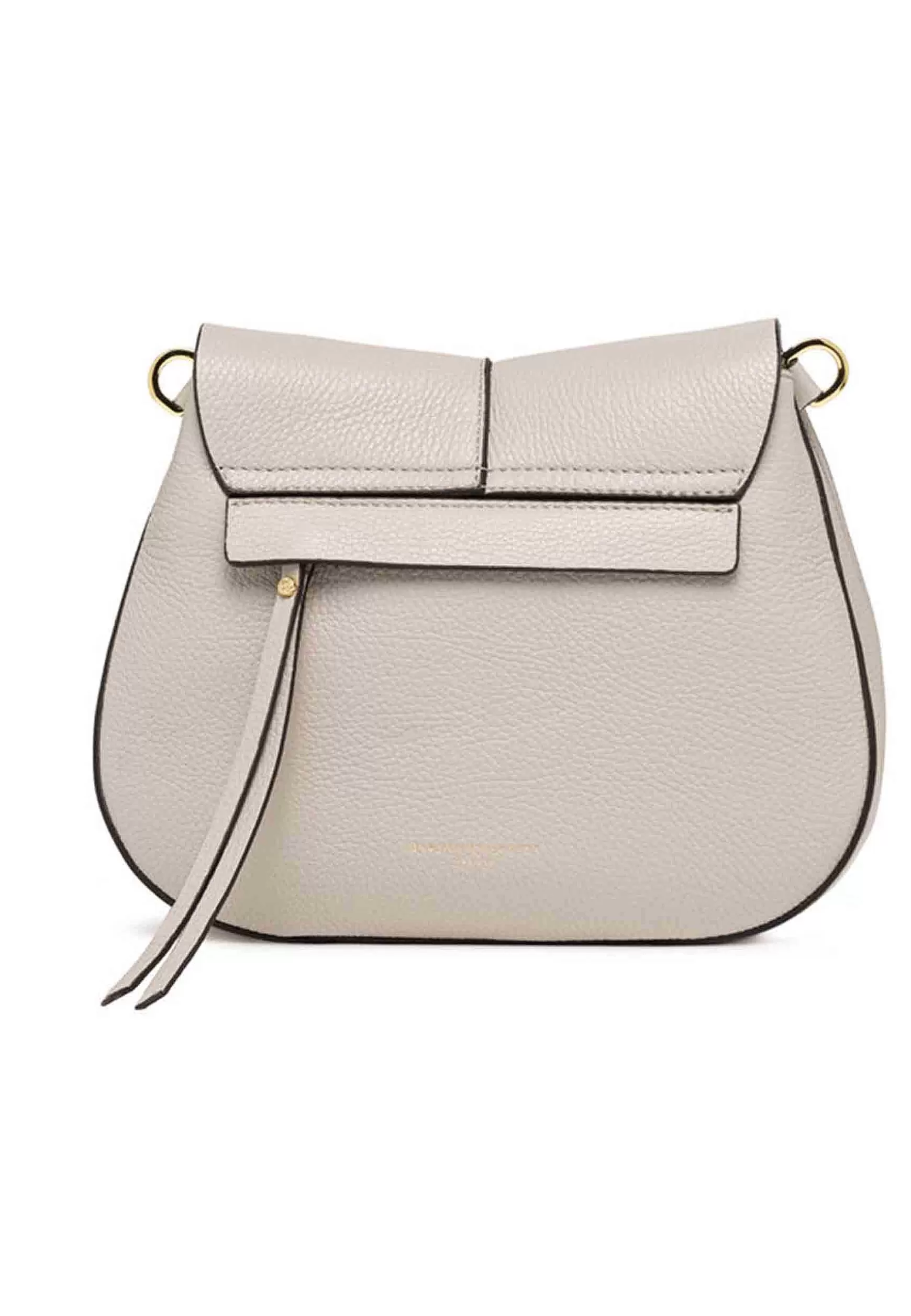 Borsa Donna A Spalla Helena Round In Pelle Beige Con Doppia Tracolla*Gianni Chiarini Sale