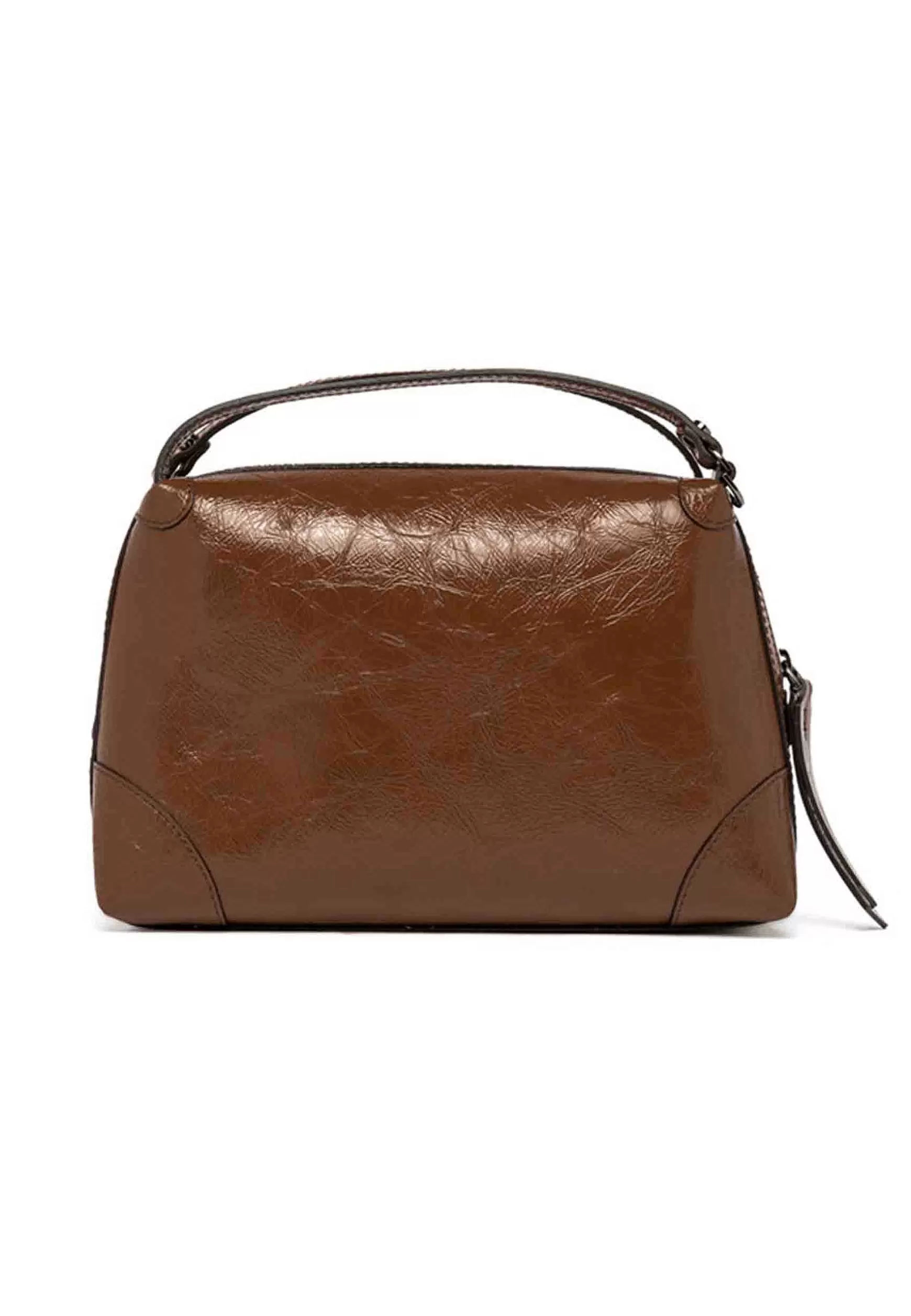 Borsa Donna A Tracolla Alifa In Naplack Cuoio Con Manici E Tracolla In Tinta*Gianni Chiarini Fashion