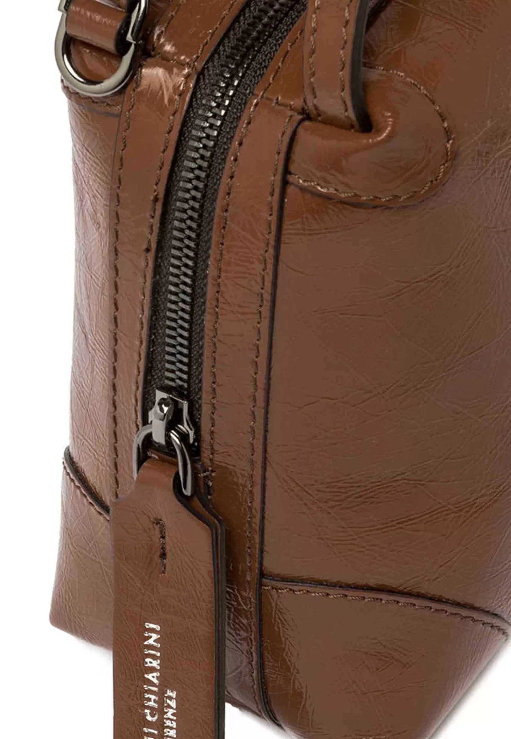 Borsa Donna A Tracolla Alifa In Naplack Cuoio Con Manici E Tracolla In Tinta*Gianni Chiarini Fashion