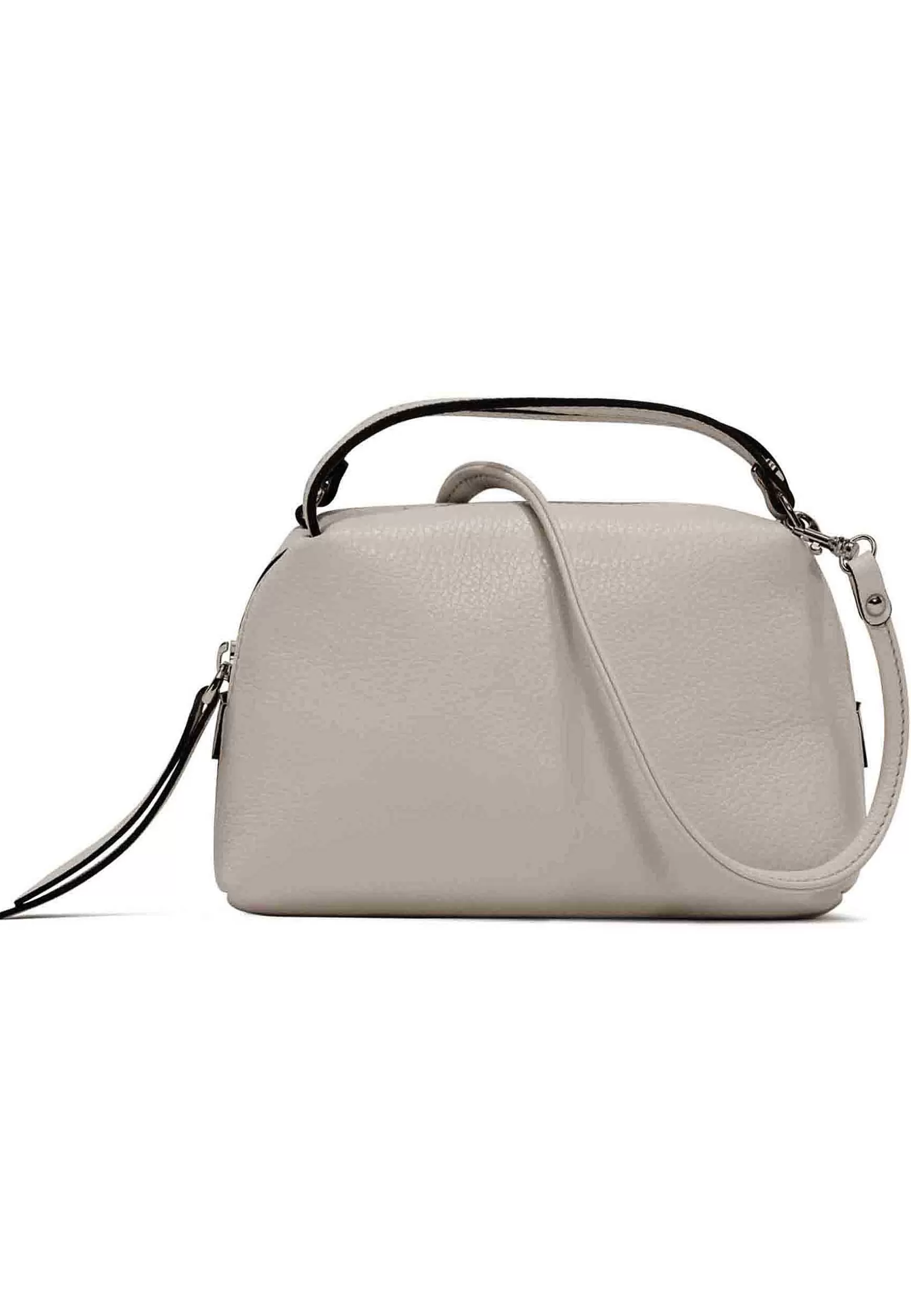 Borsa Donna A Tracolla Alifa In Pelle Beige Con Tracolla In Tinta Removibile*Gianni Chiarini Hot