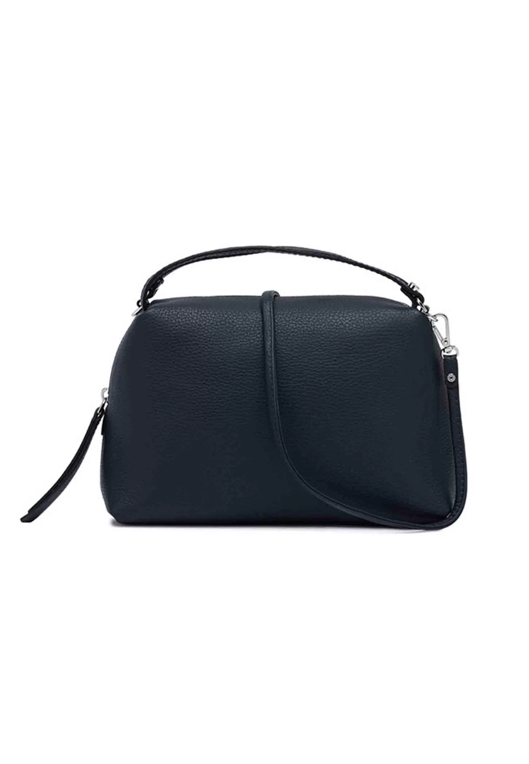 Borsa Donna A Tracolla Alifa In Pelle Blu Con Manici E Tracolla In Tinta*Gianni Chiarini Clearance