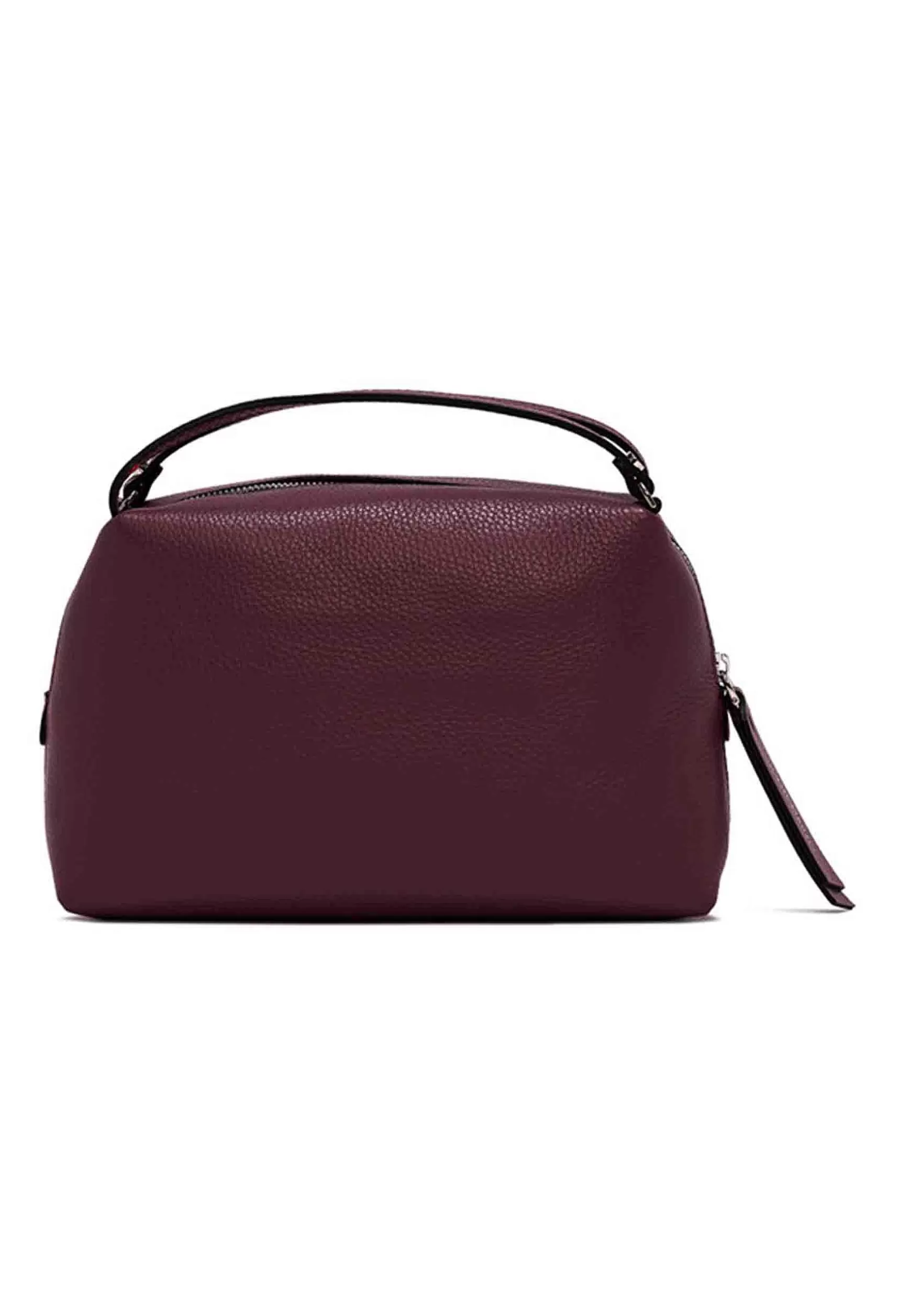 Borsa Donna A Tracolla Alifa In Pelle Bordeaux Con Manici E Tracolla In Tinta*Gianni Chiarini Discount