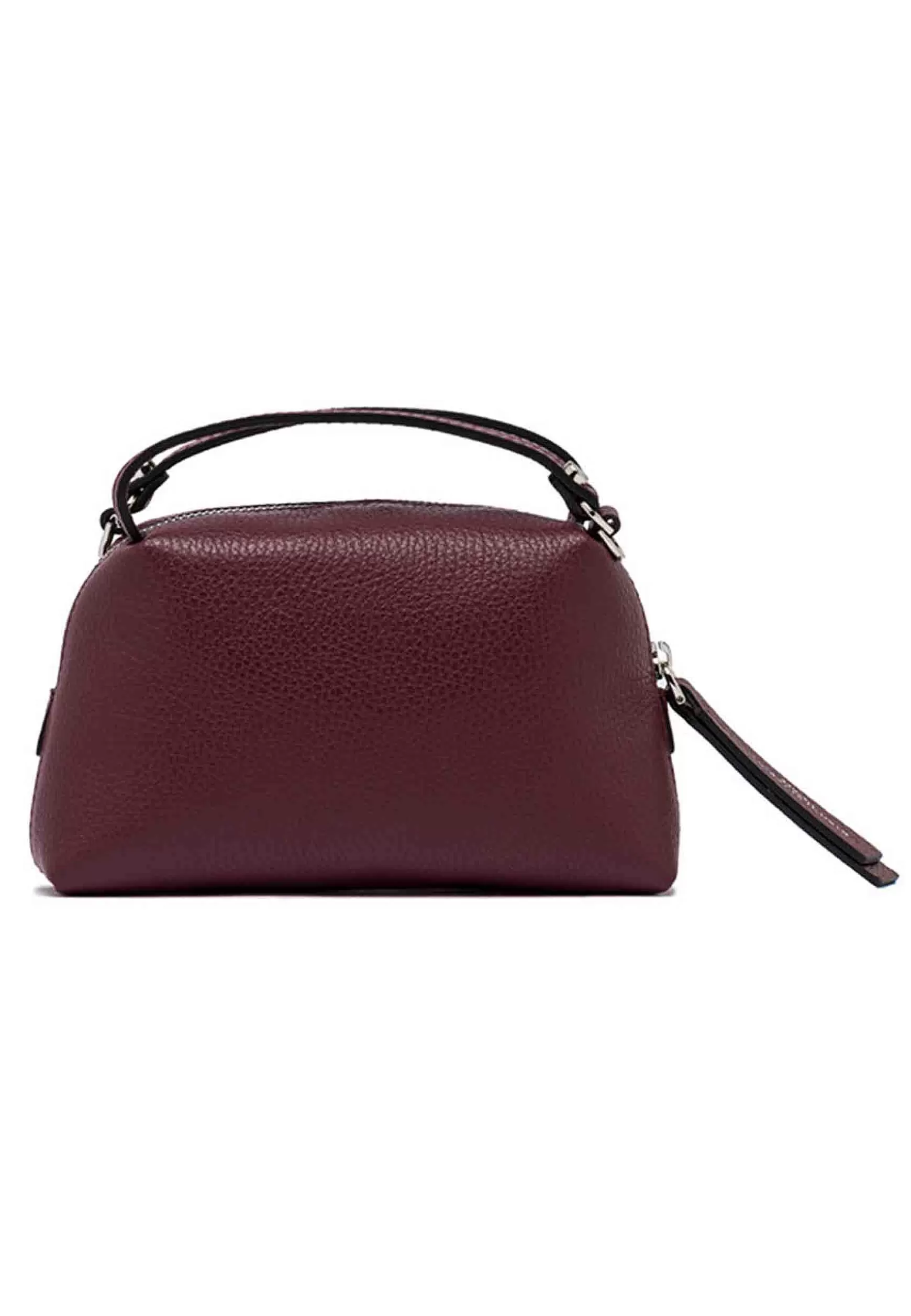 Borsa Donna A Tracolla Alifa In Pelle Bordeaux Con Tracolla In Tinta Removibile*Gianni Chiarini Best Sale