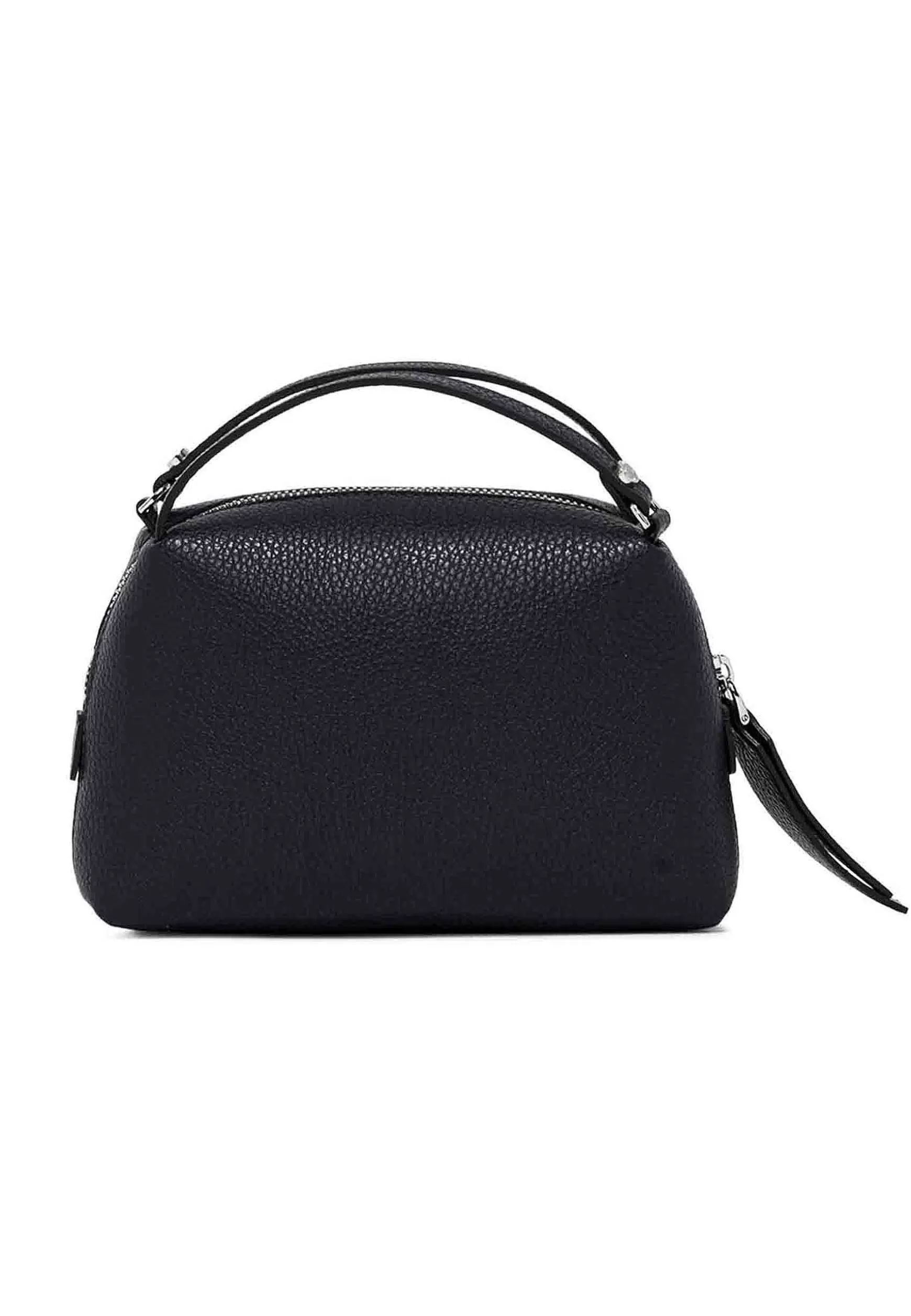 Borsa Donna A Tracolla Alifa In Pelle Nera Con Tracolla In Tinta Removibile*Gianni Chiarini Outlet