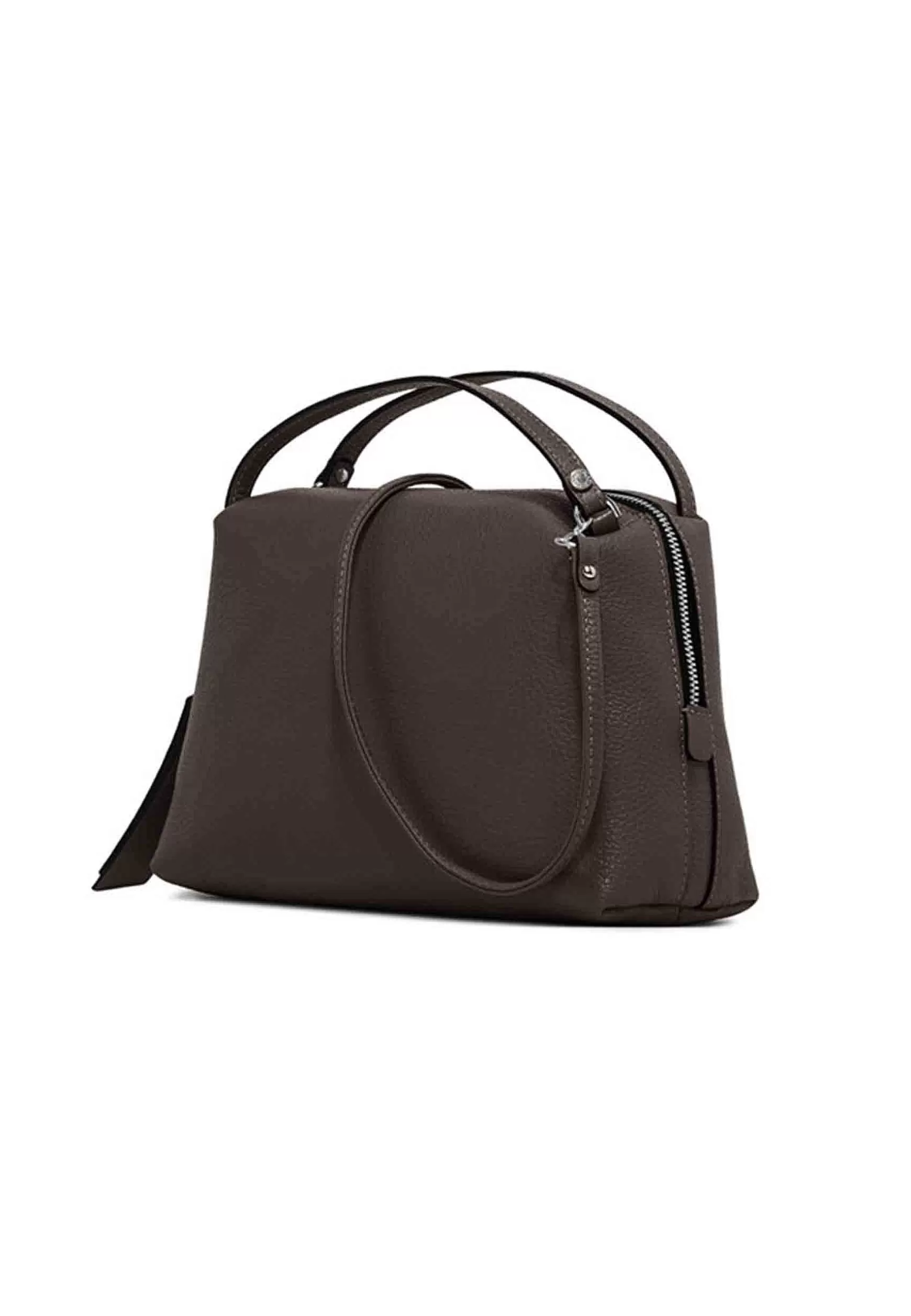 Borsa Donna A Tracolla Alifa In Pelle Testa Di Moro Con Manici E Tracolla In Tinta*Gianni Chiarini Best Sale