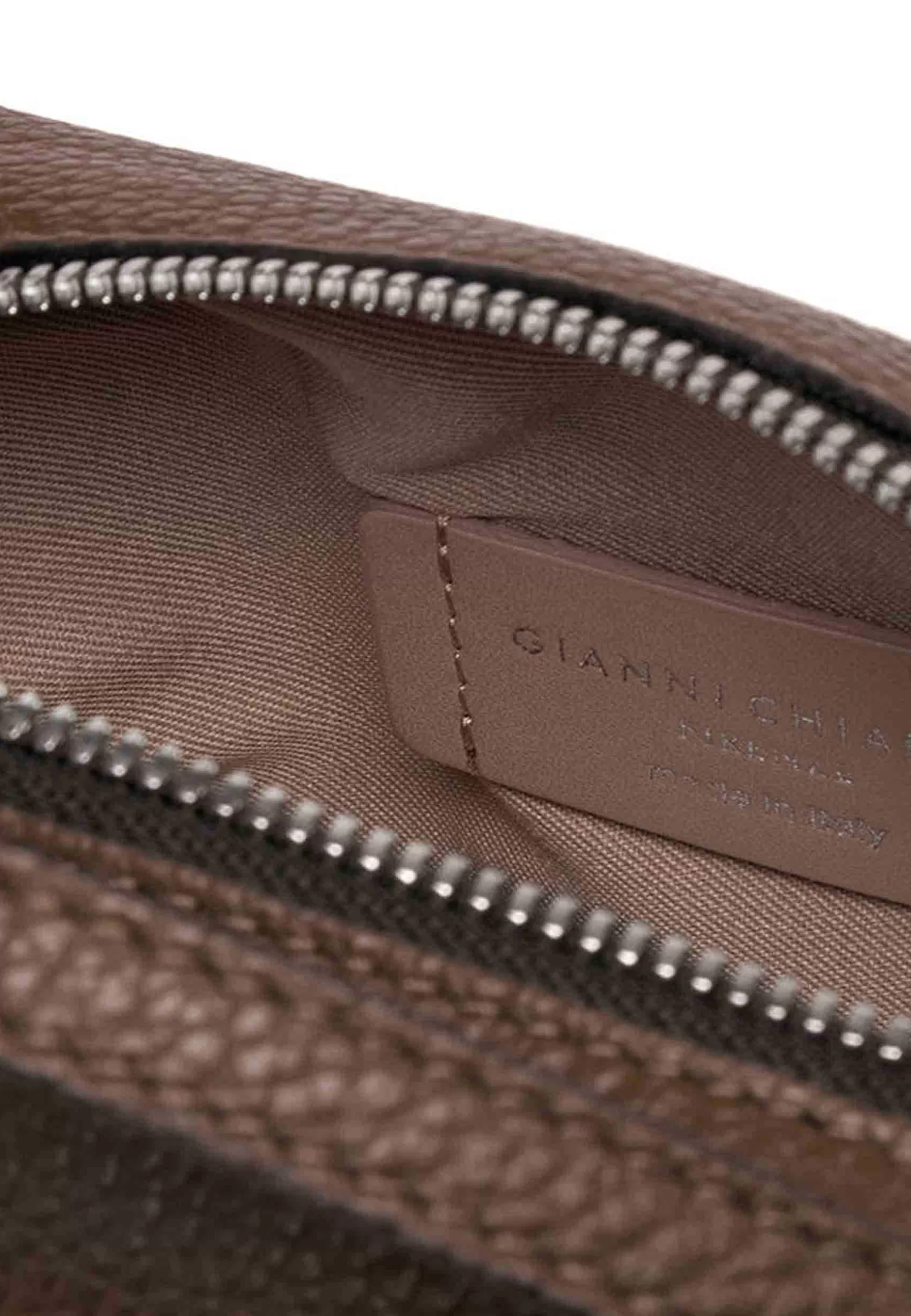 Borsa Donna A Tracolla Alifa In Pelle Testa Di Moro Con Tracolla In Tinta Removibile*Gianni Chiarini Discount