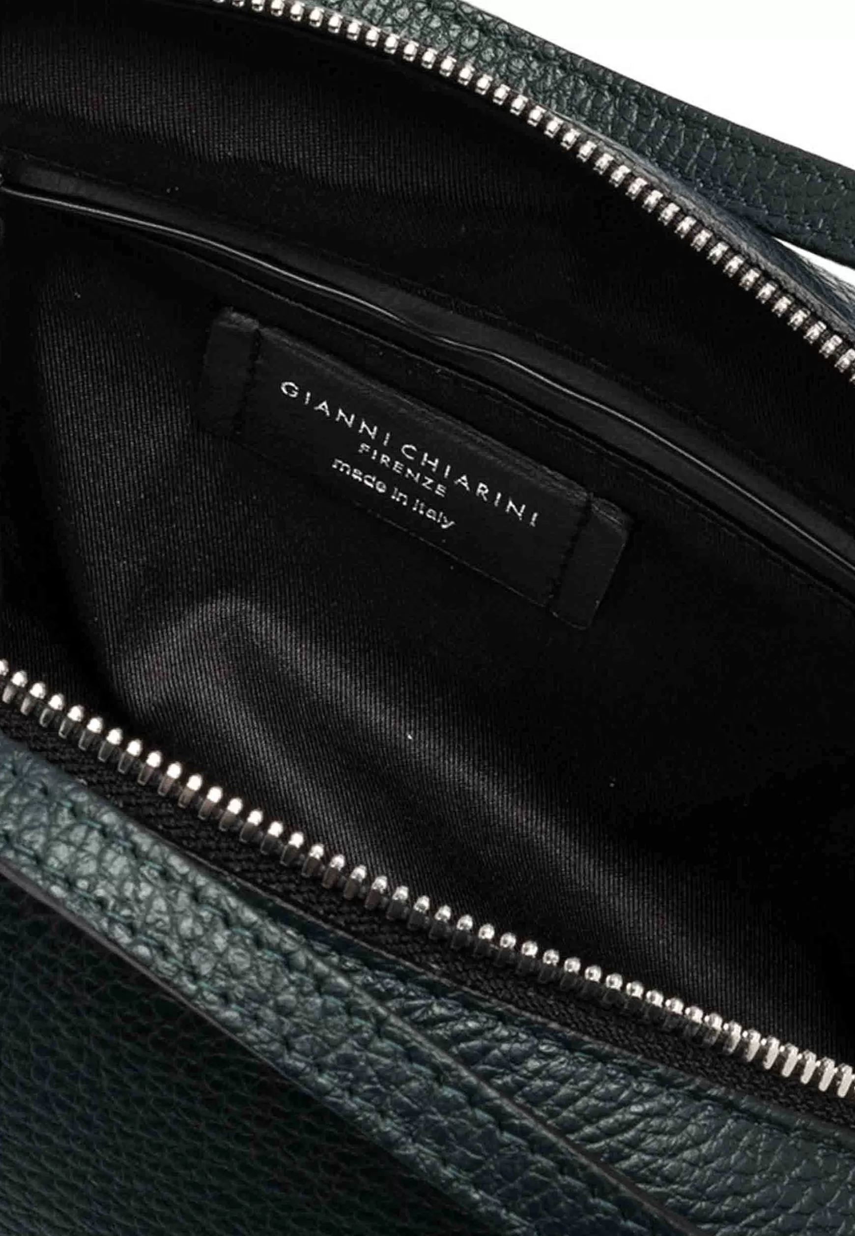 Borsa Donna A Tracolla Alifa In Pelle Verde Con Manici E Tracolla In Tinta*Gianni Chiarini Fashion