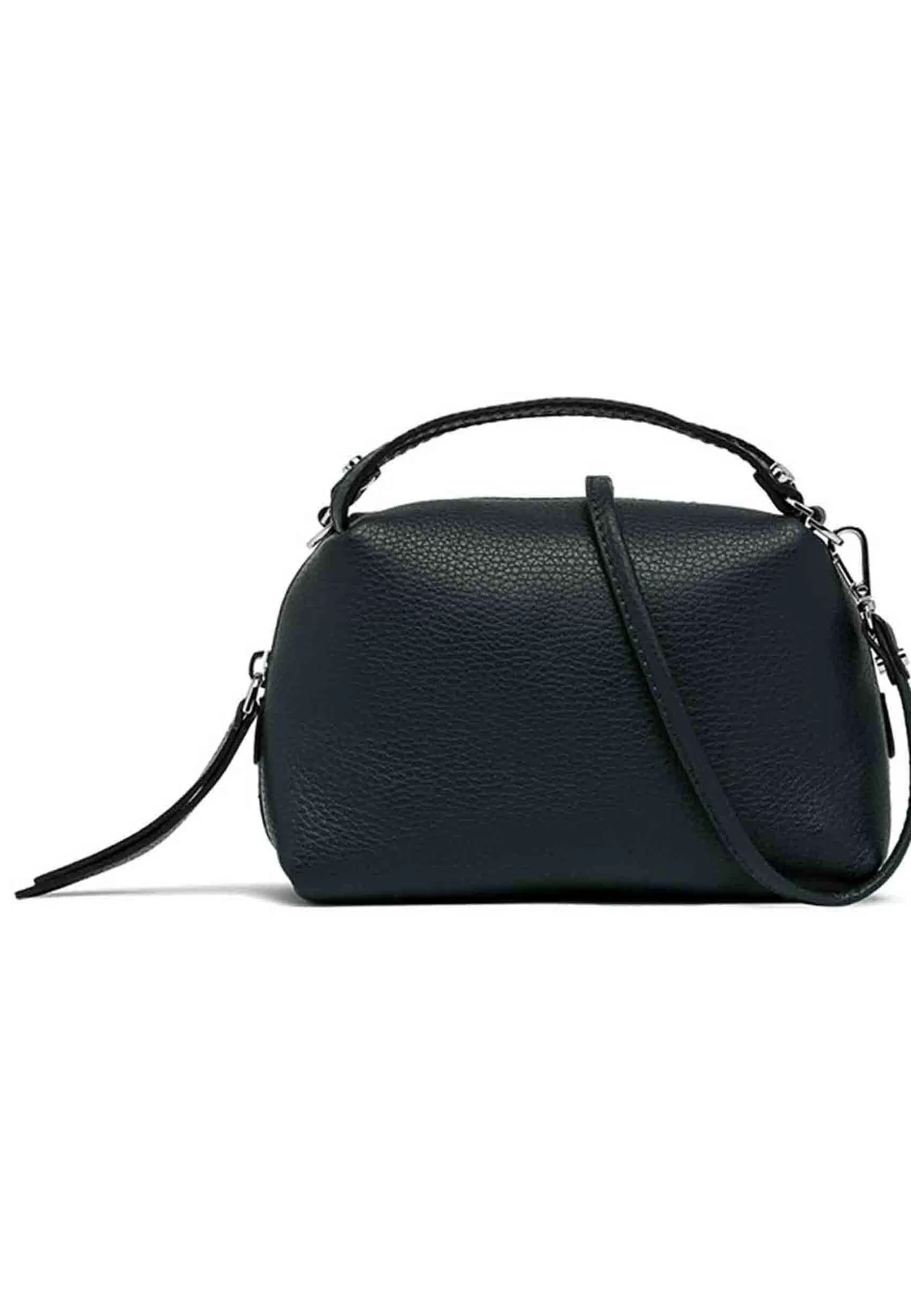 Borsa Donna A Tracolla Alifa In Pelle Verde Scuro Con Tracolla In Tinta Removibile*Gianni Chiarini Fashion