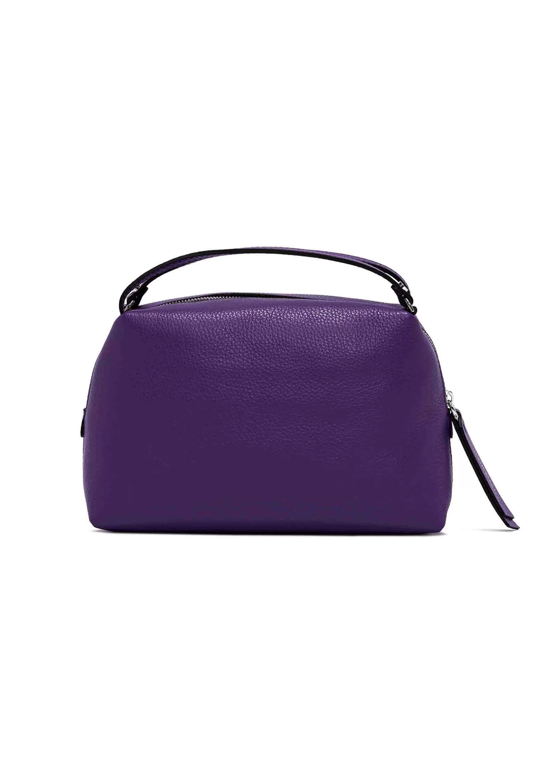 Borsa Donna A Tracolla Alifa In Pelle Viola Con Tracolla In Tinta Removibile*Gianni Chiarini Fashion