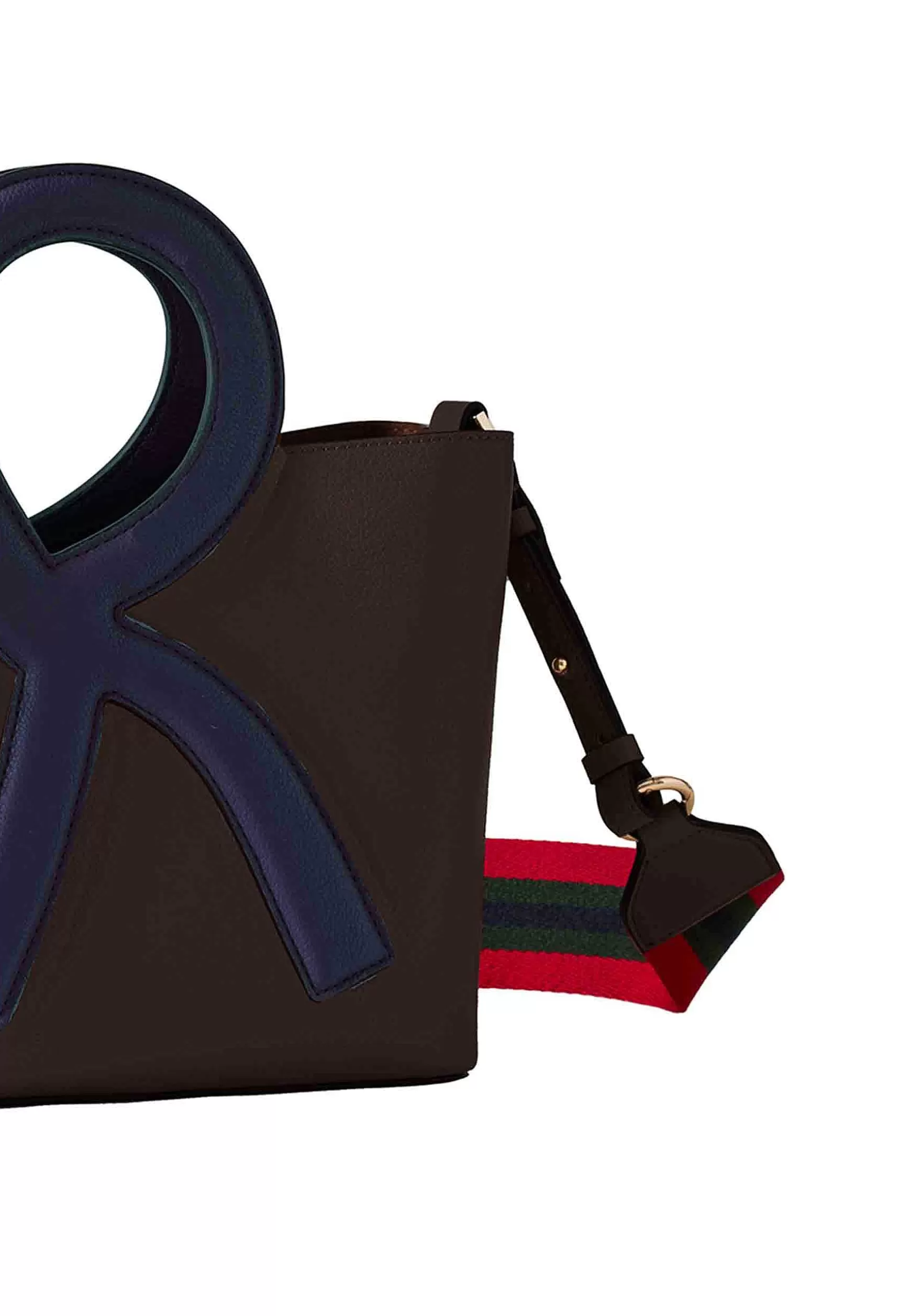Borsa Donna A Tracolla In Eco Pelle Testa Di Moro*Roberta di Camerino Best Sale