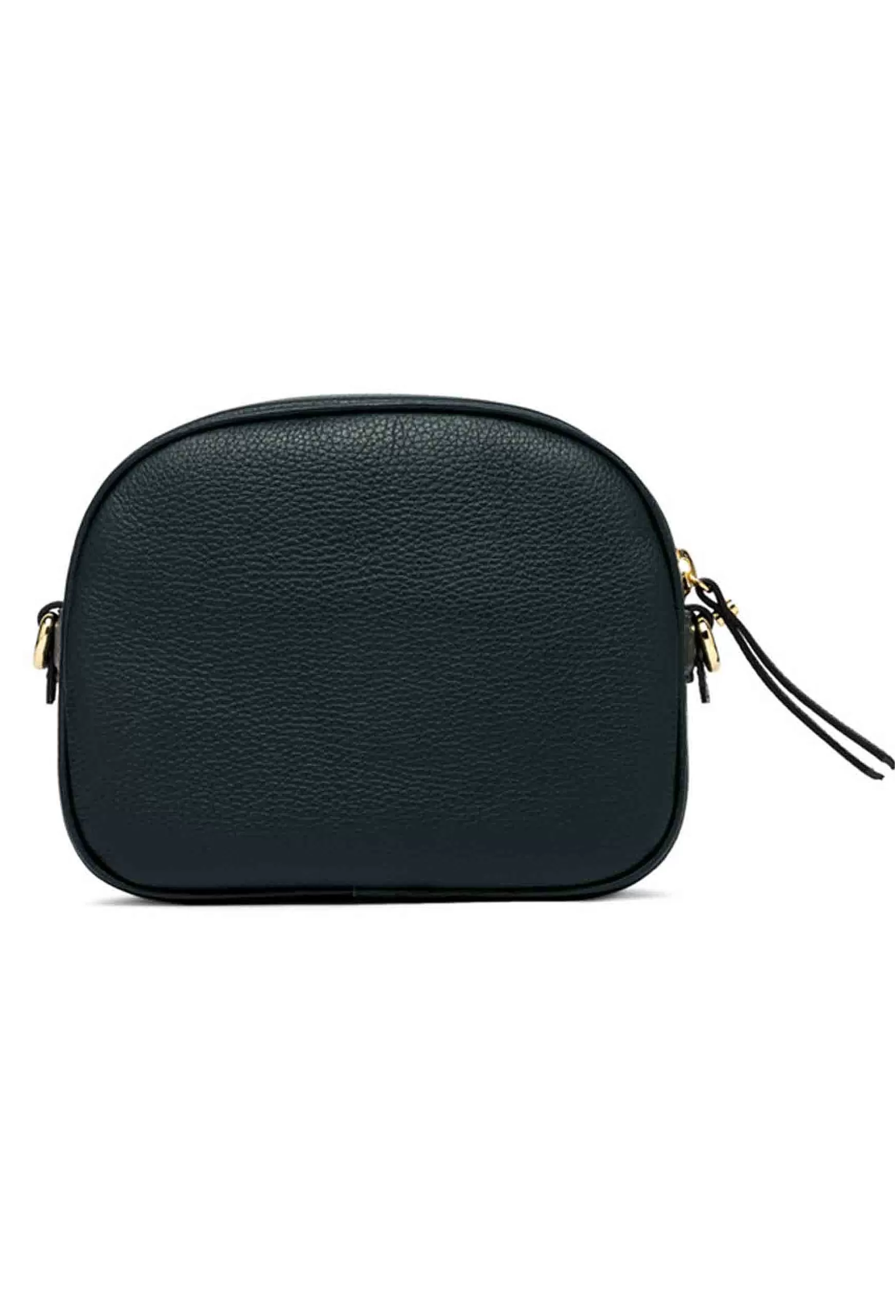 Borsa Donna A Tracolla Nina In Pelle Verde Con Tracolla In Tessuto Rigato*Gianni Chiarini New