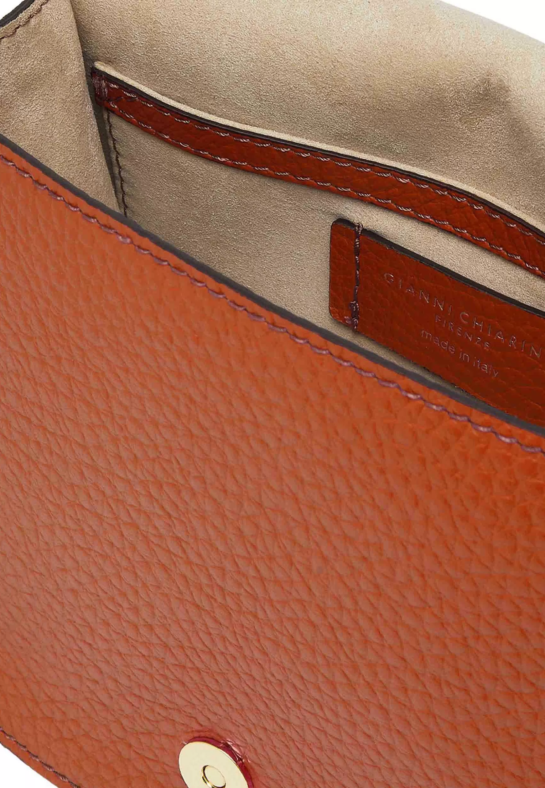 Borsa Donna A Tracolla Tara In Pelle Cuoio Con Tacolla*Gianni Chiarini Fashion