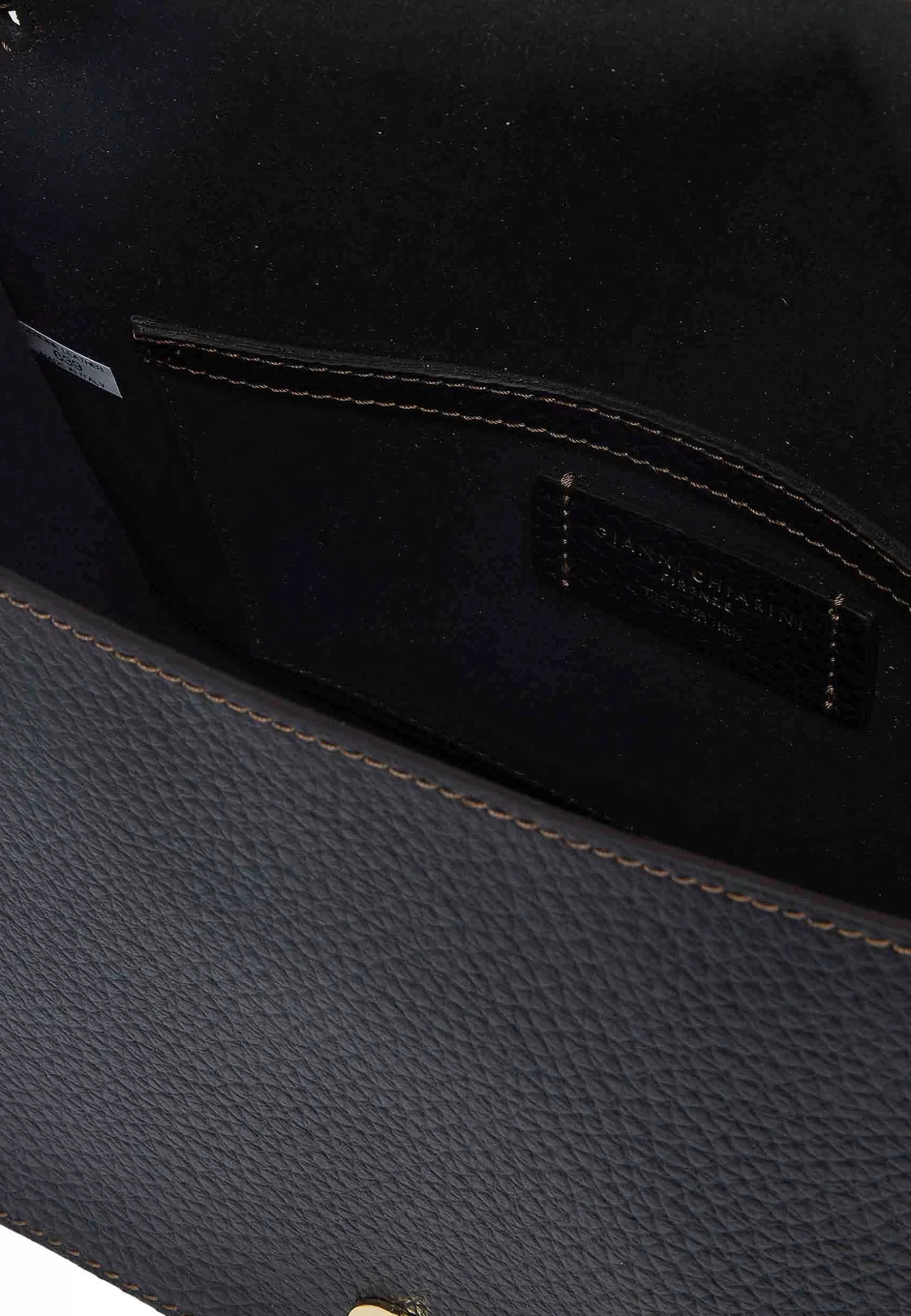 Borsa Donna A Tracolla Tara In Pelle Nera Con Tacolla E Manico*Gianni Chiarini Hot