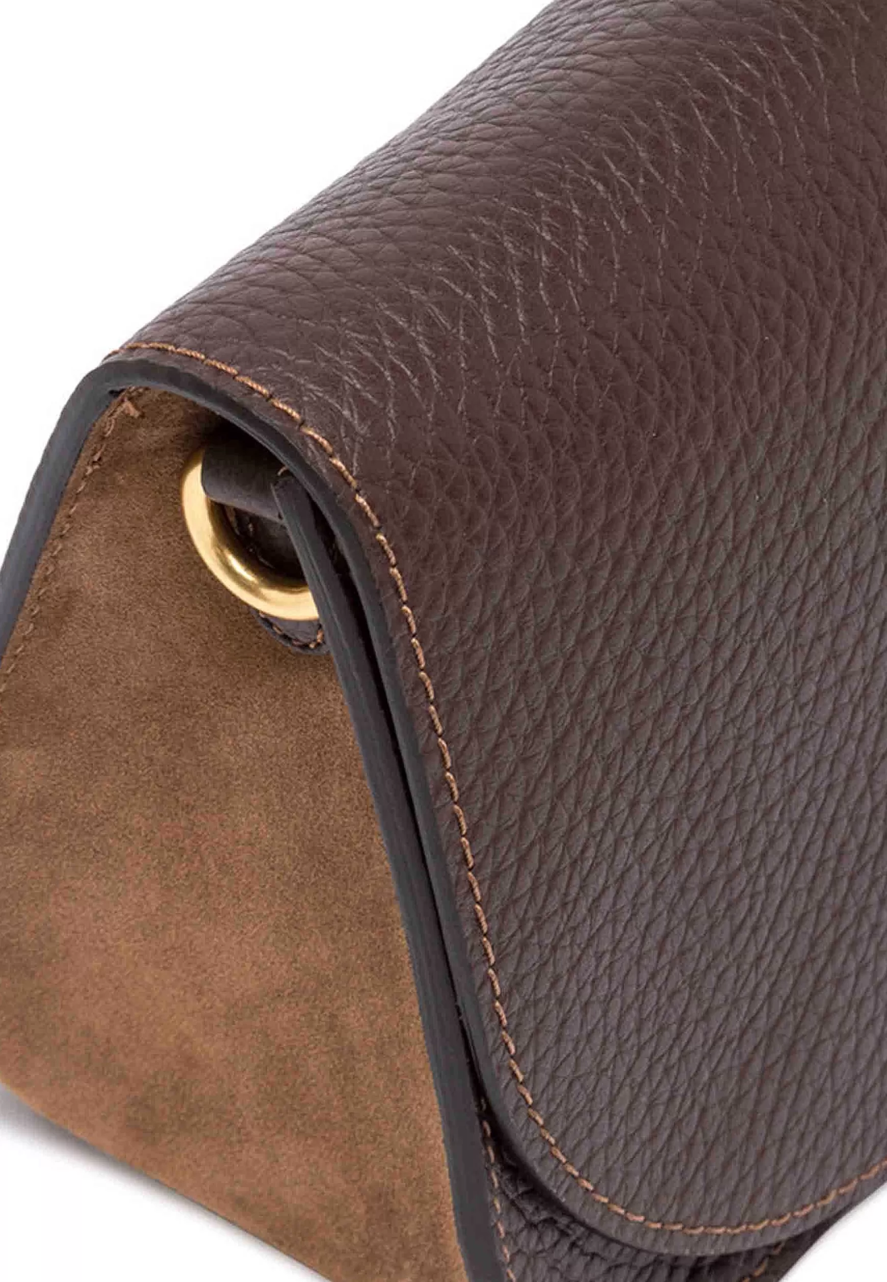 Borsa Donna A Tracolla Tara In Pelle Testa Di Moro Con Tacolla*Gianni Chiarini Online