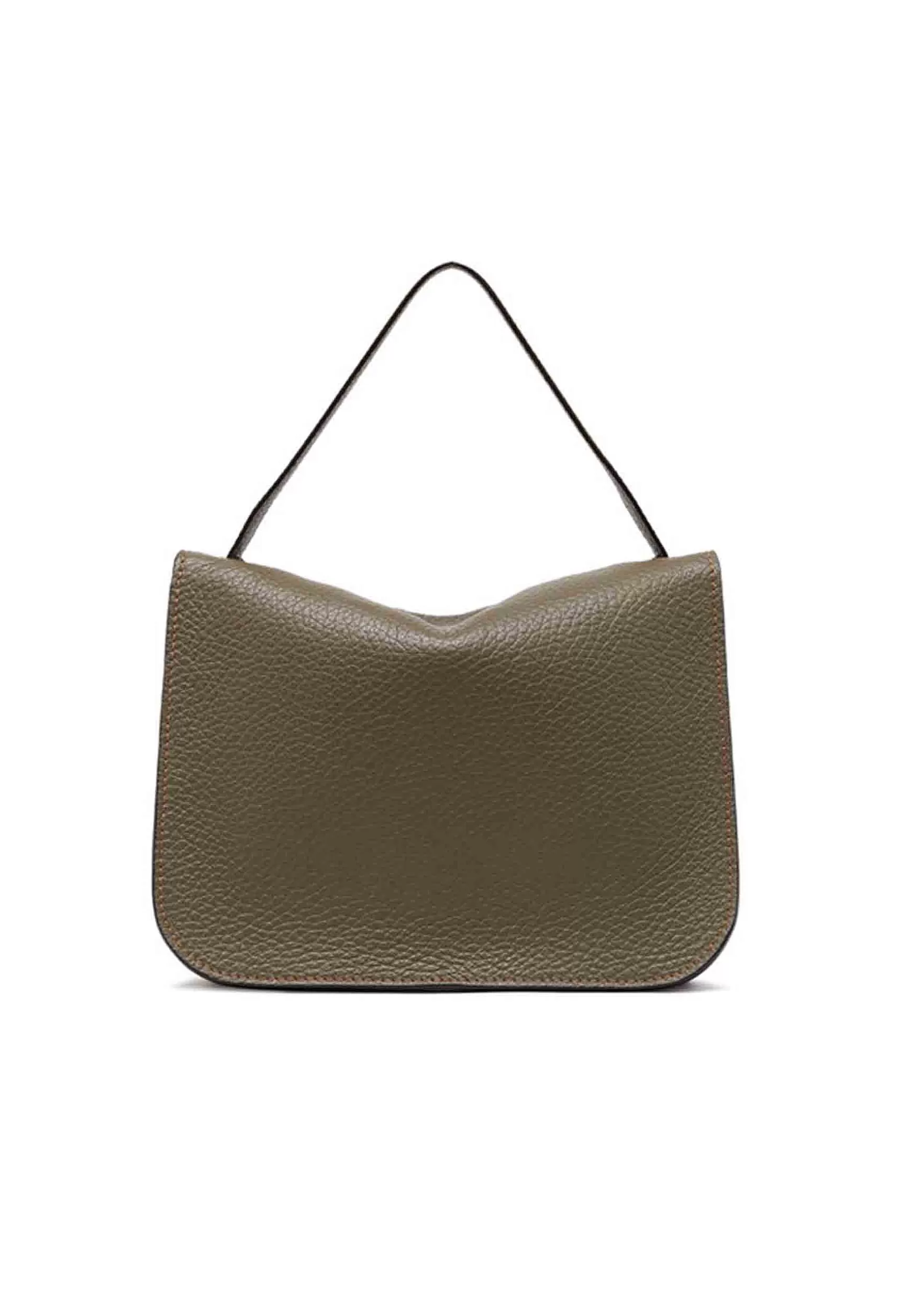 Borsa Donna A Tracolla Tara In Pelle Verde Con Tacolla E Manico*Gianni Chiarini Outlet