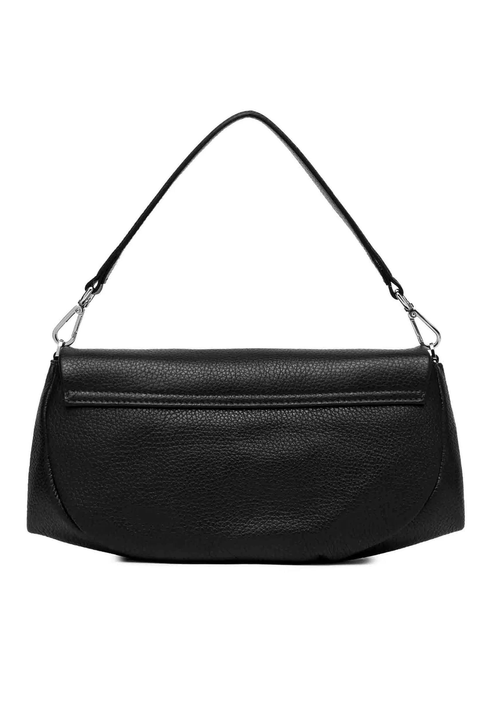 Borsa Donna Pochette A Tracolla Adele In Pelle Martellata Nera Con Manico E Tracolla*Gianni Chiarini Cheap