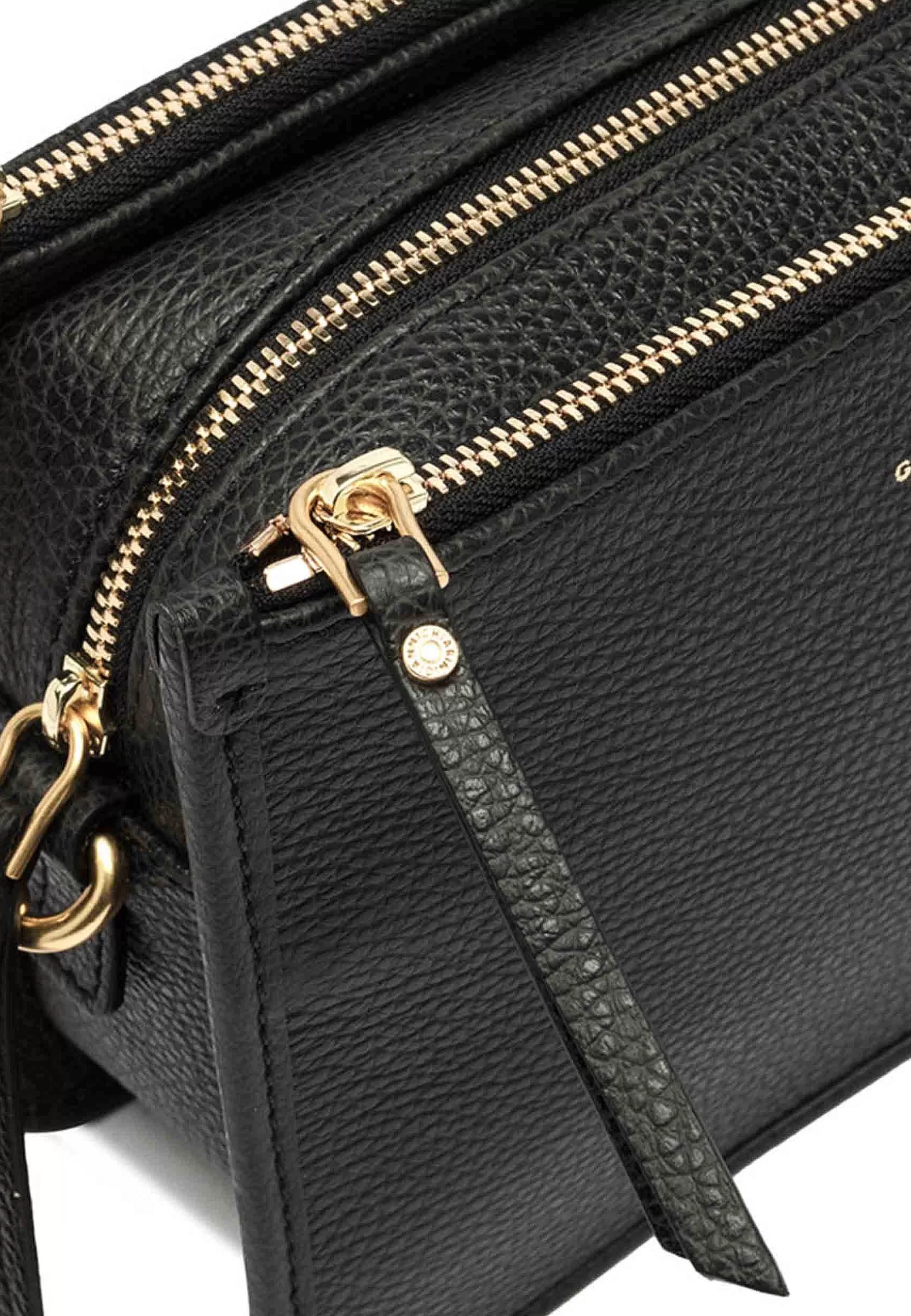 Borsa Donna Pochette Debbie New In Pelle Nera Con Tracolla In Tessuto*Gianni Chiarini Shop