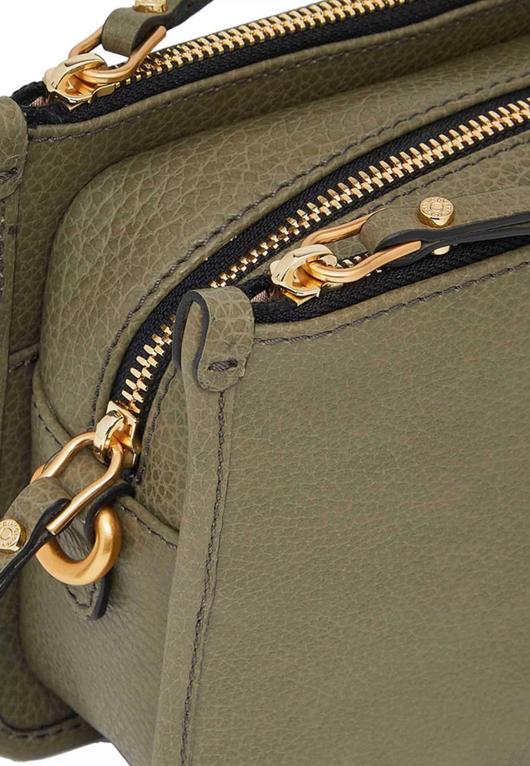 Borsa Donna Pochette Debbie New In Pelle Verde Con Tracolla In Tessuto*Gianni Chiarini Shop