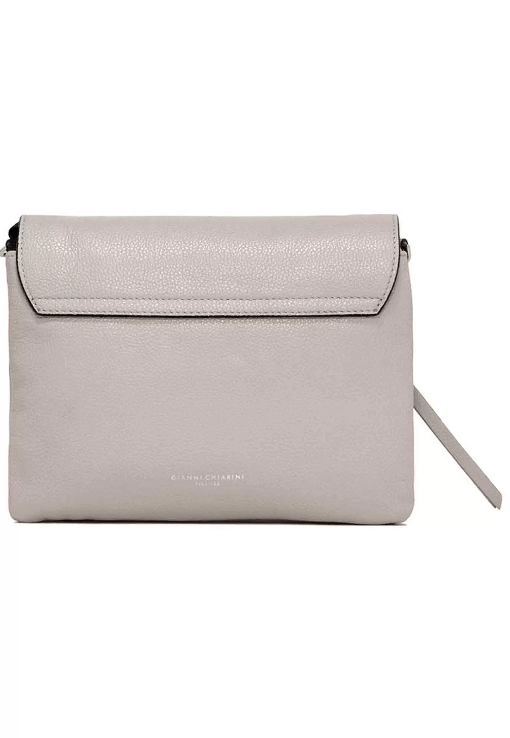 Borsa Donna Pochette Three In Pelle Beige Con Patta Tracolla Removibile*Gianni Chiarini Best