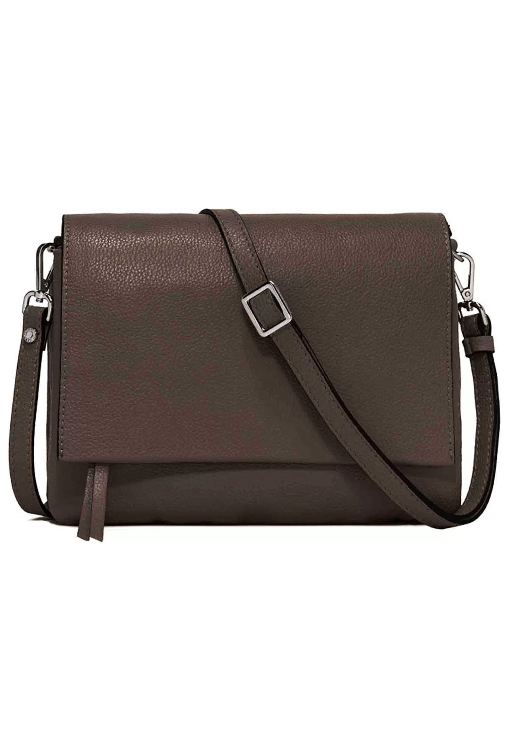 Borsa Donna Pochette Three In Pelle Corteccia Con Patta Tracolla Removibile*Gianni Chiarini Store