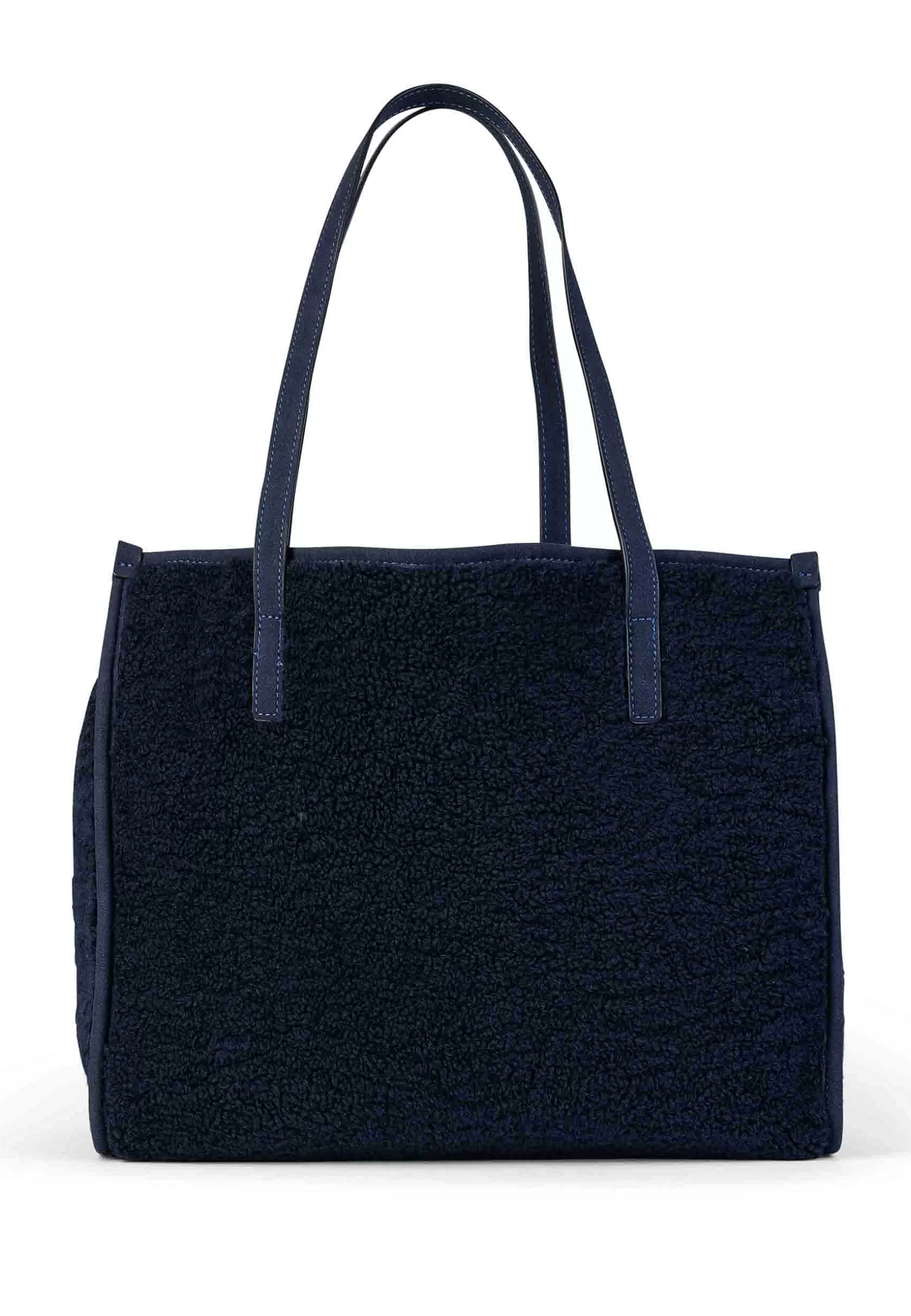 Borsa Donna Tote A Spalla In Teddy Blu Sussex Shopping*U.S. Polo Assn Outlet