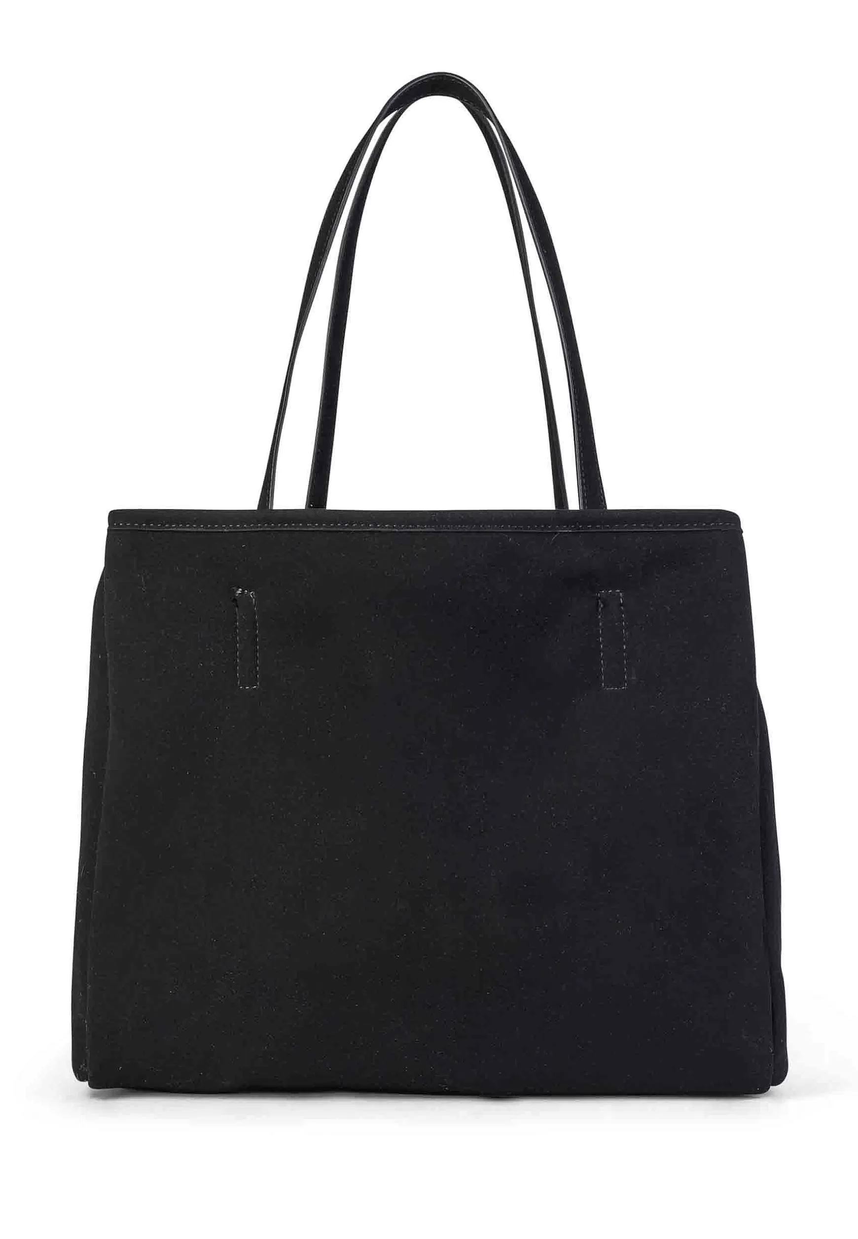 Borsa Donna Tote A Spalla In Teddy Nero Sussex Shopping*U.S. Polo Assn Outlet