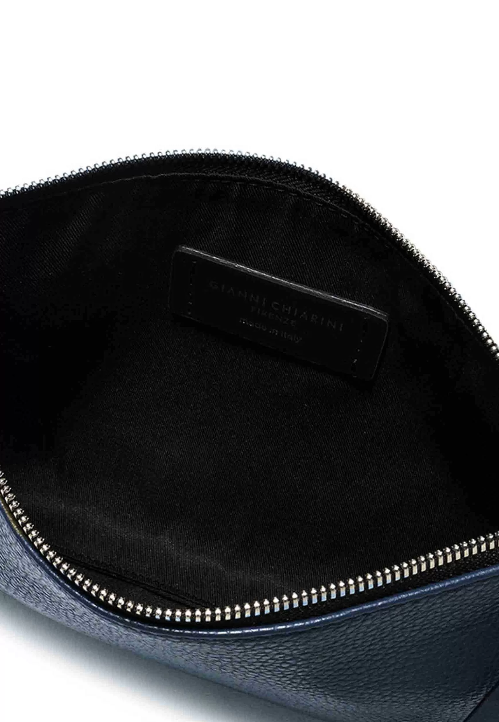 Borsa Pochette Donna Herrmy In Pelle Blu Con Bracciale E Tracolla In Pelle*Gianni Chiarini Sale