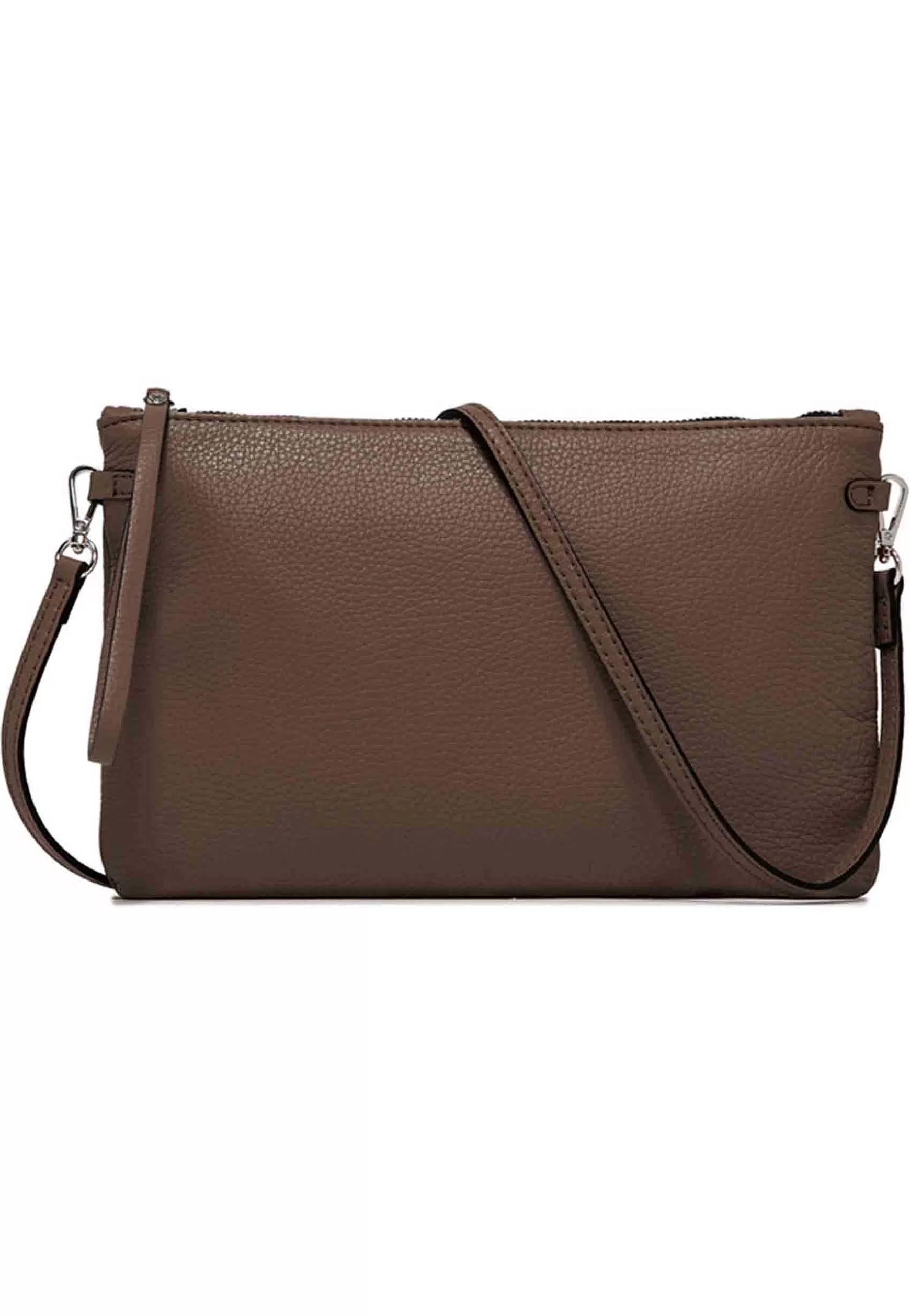 Borsa Pochette Donna Herrmy In Pelle Castoro Con Bracciale E Tracolla In Pelle*Gianni Chiarini Cheap