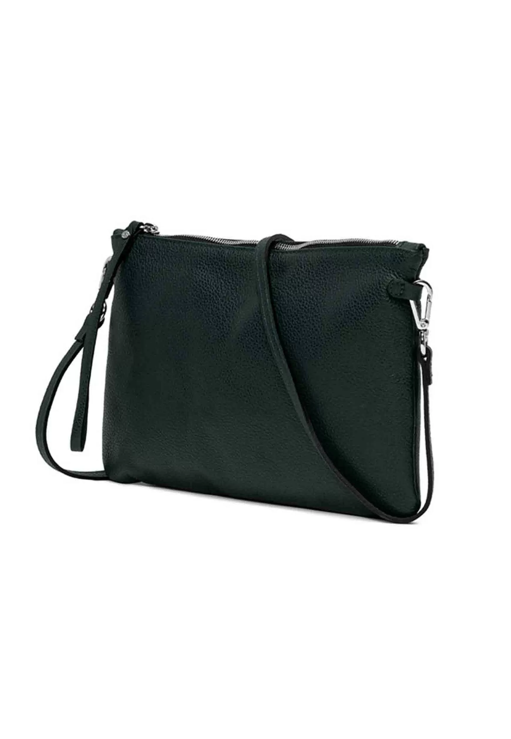 Borsa Pochette Donna Herrmy In Pelle Verde Con Bracciale E Tracolla In Pelle*Gianni Chiarini Store