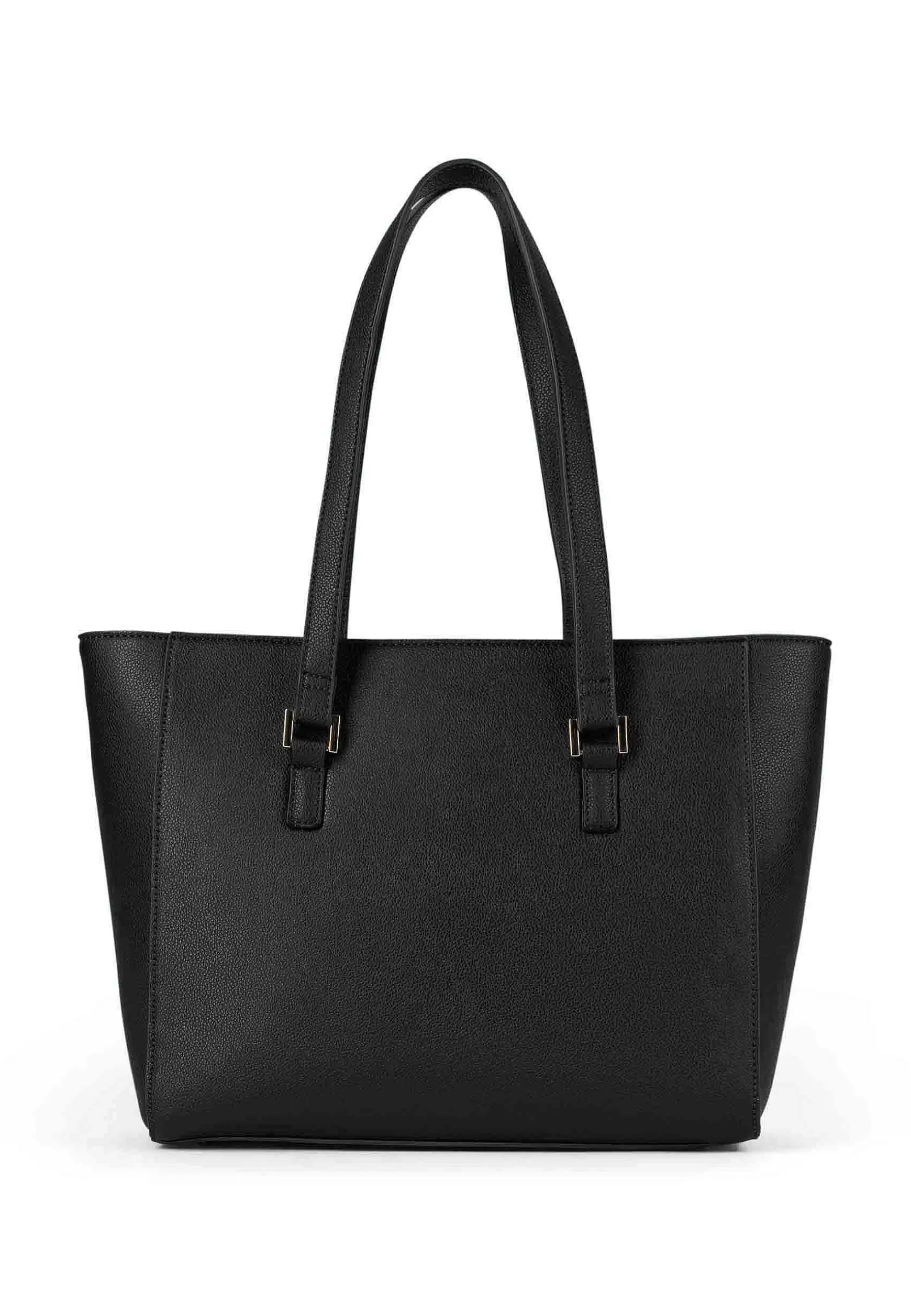 Borsa Shopping Da Donna In Eco Pelle Nera Con Doppi Manici Jones*U.S. Polo Assn Shop