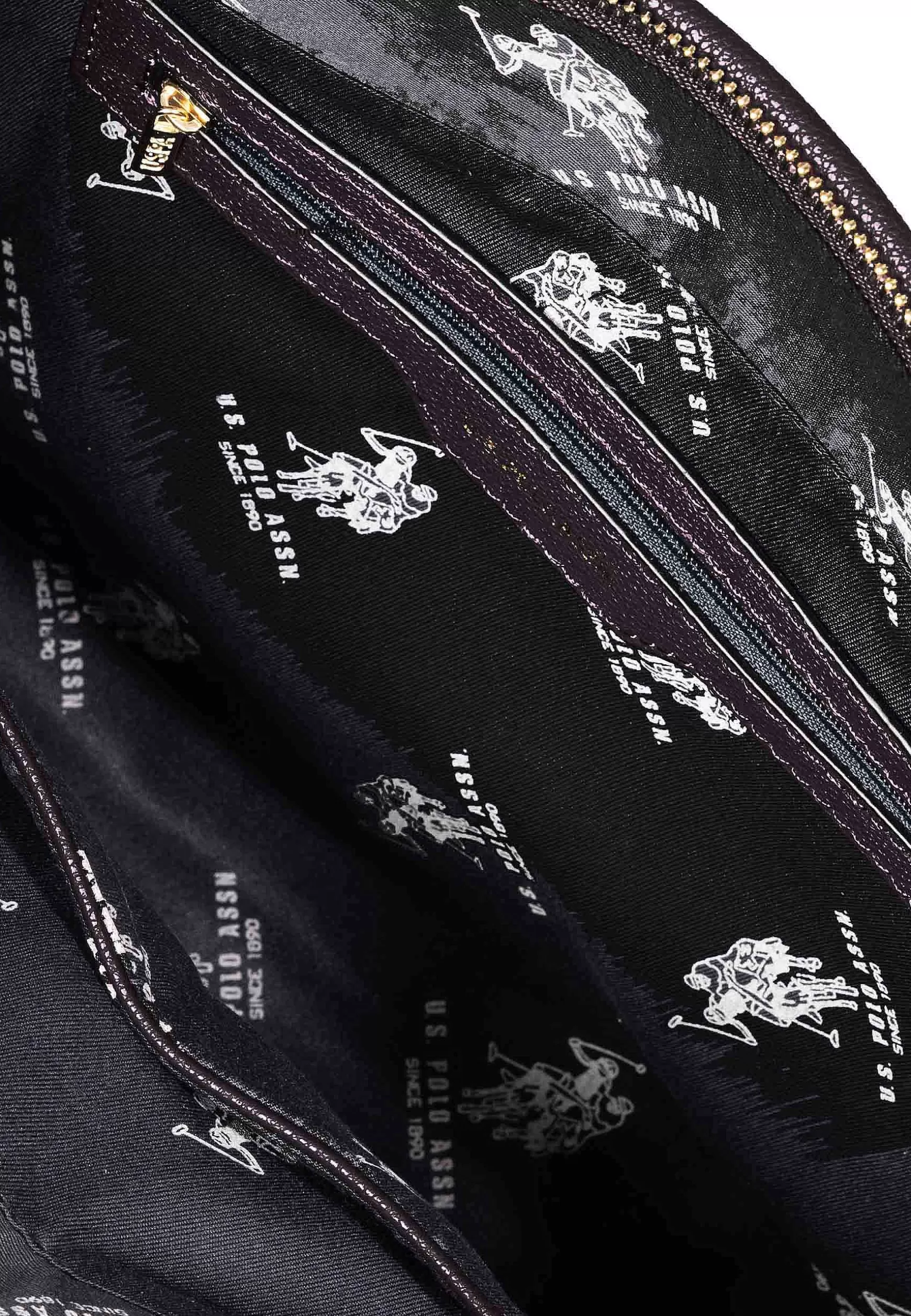 Borsa Shopping Donna In Eco Pelle Nera Con Manici A Catena Jones Shopping*U.S. Polo Assn Online