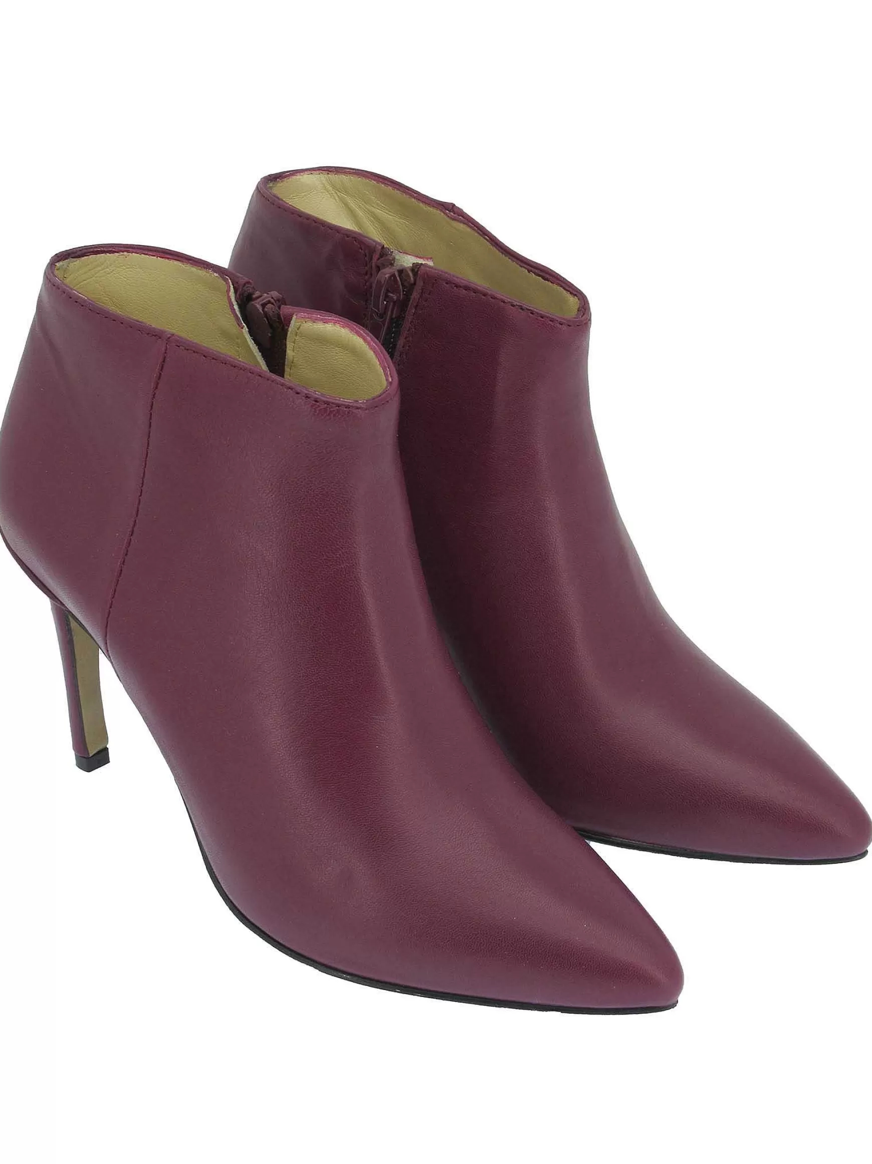 Cazature Donna Stivaetti In Pee Vioa Tacco Ato Punta A Punta*L Shop