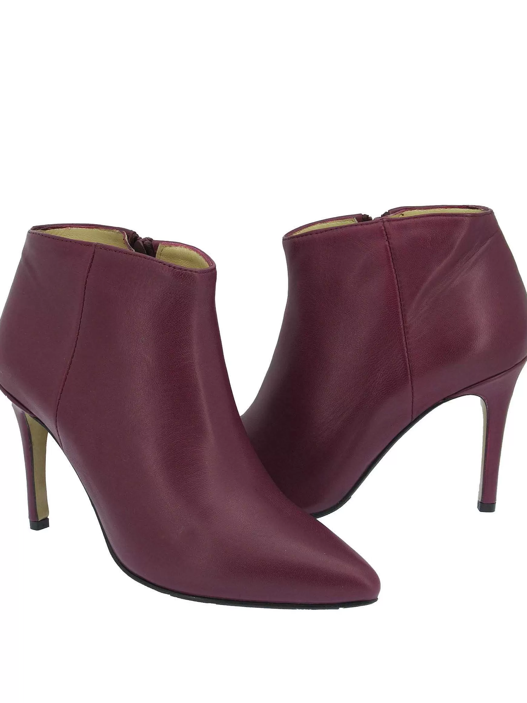 Cazature Donna Stivaetti In Pee Vioa Tacco Ato Punta A Punta*L Shop