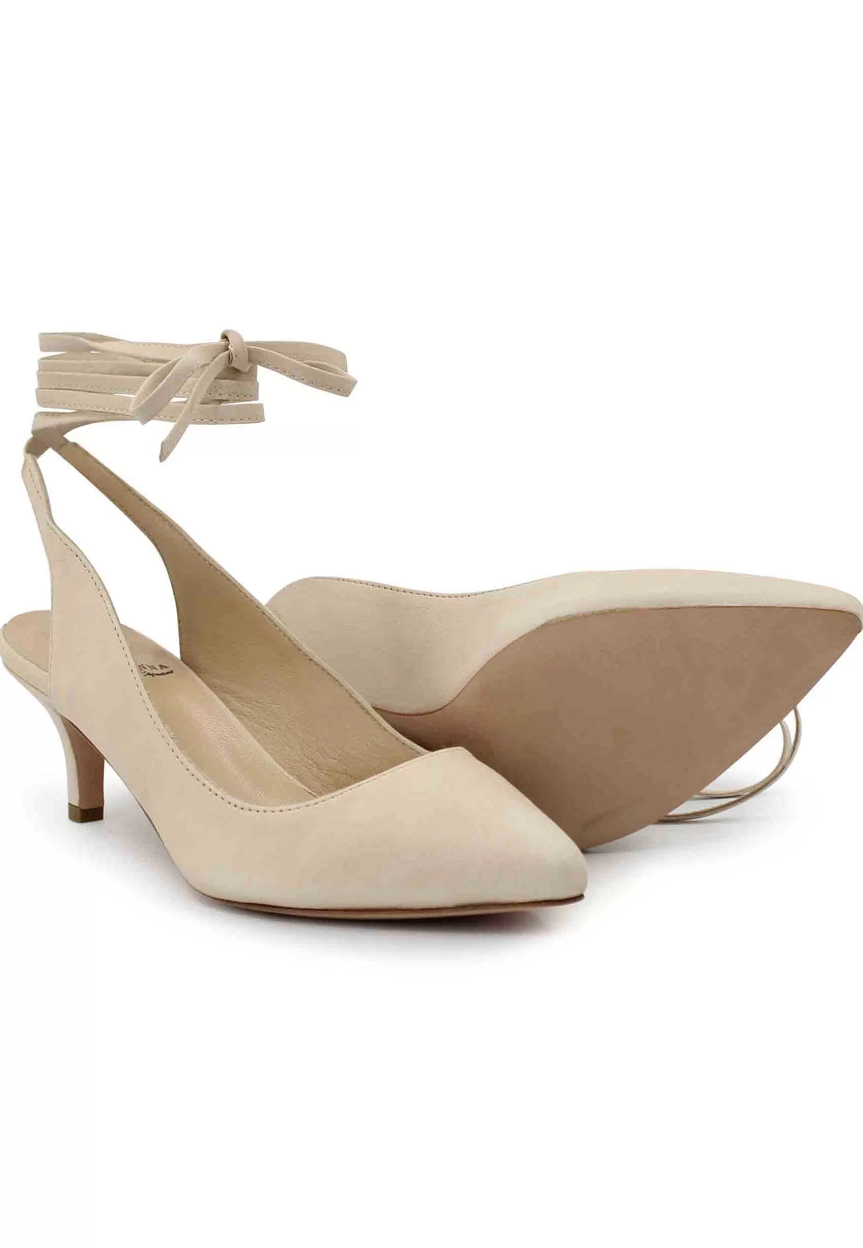 Decoete Donna In Pee Off White Con accetti Aa Cavigia*L Cheap