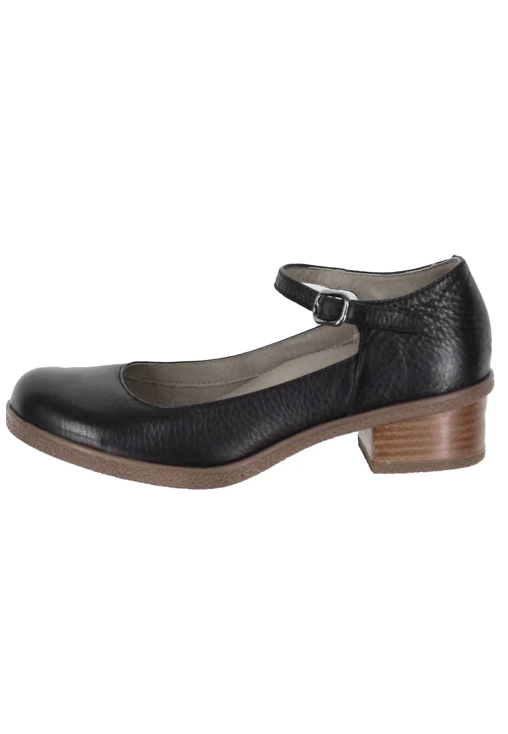 Decollete Donna Whaterproff In Pelle Nera Con Suola In Gomma*Dansko Store