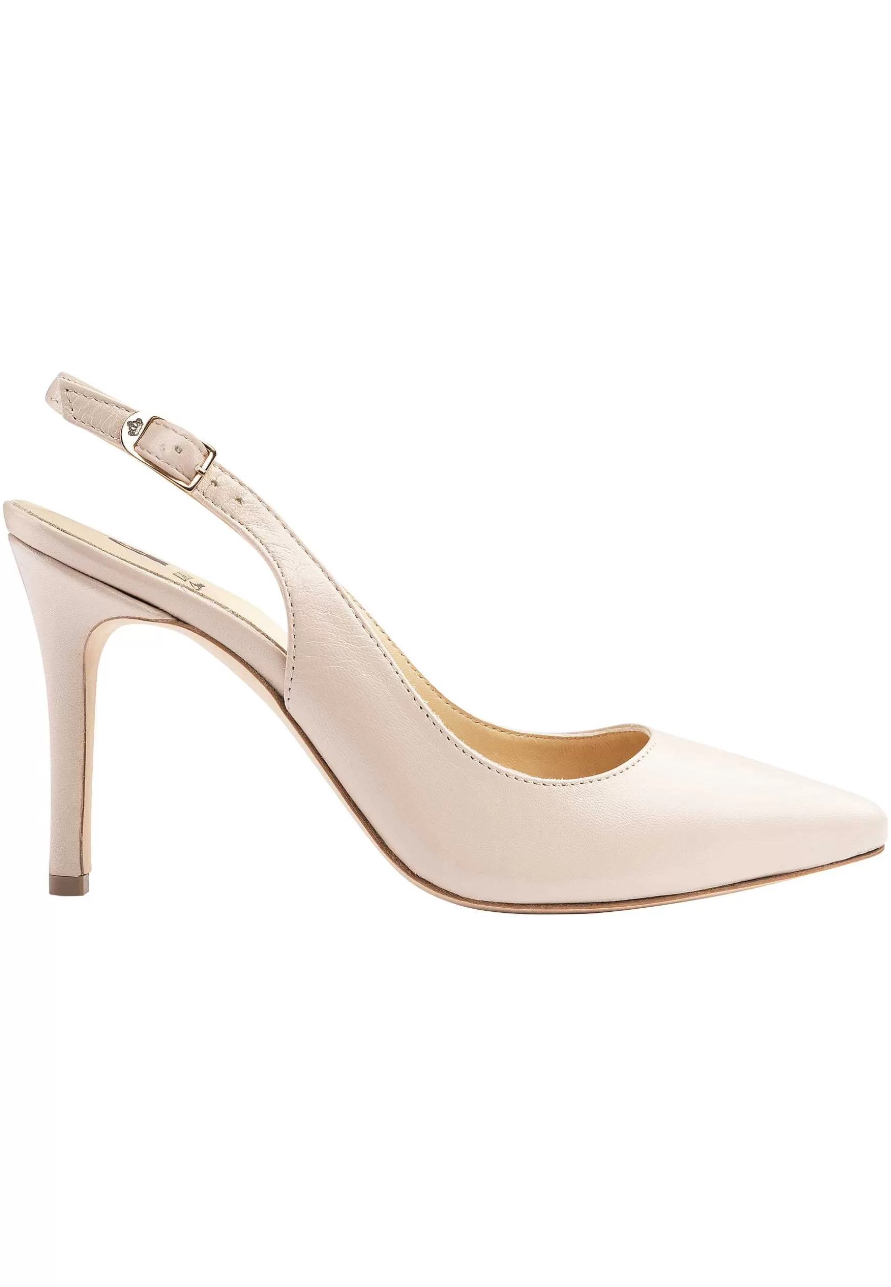 Decoete Simback Donna In Pee Beige Tacco Ato E Suoa In Cuoio*L Best Sale
