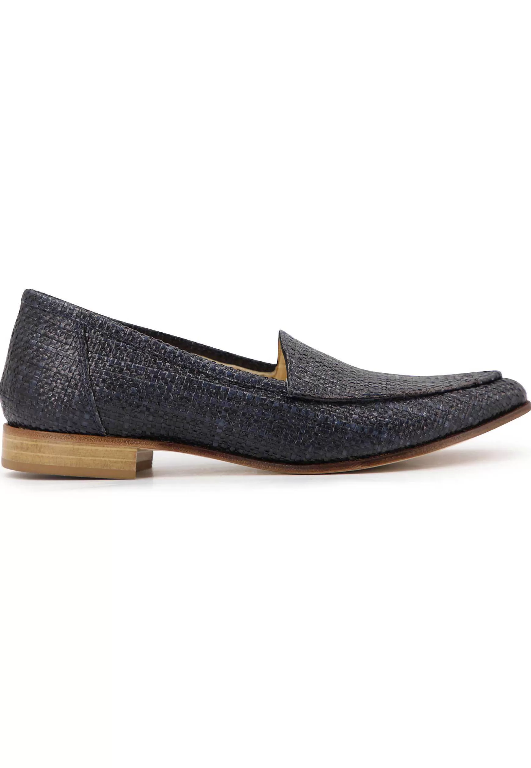 Mocassini Donna In Rafia Bu Con Con Tacco Basso In Cuoio*L Cheap