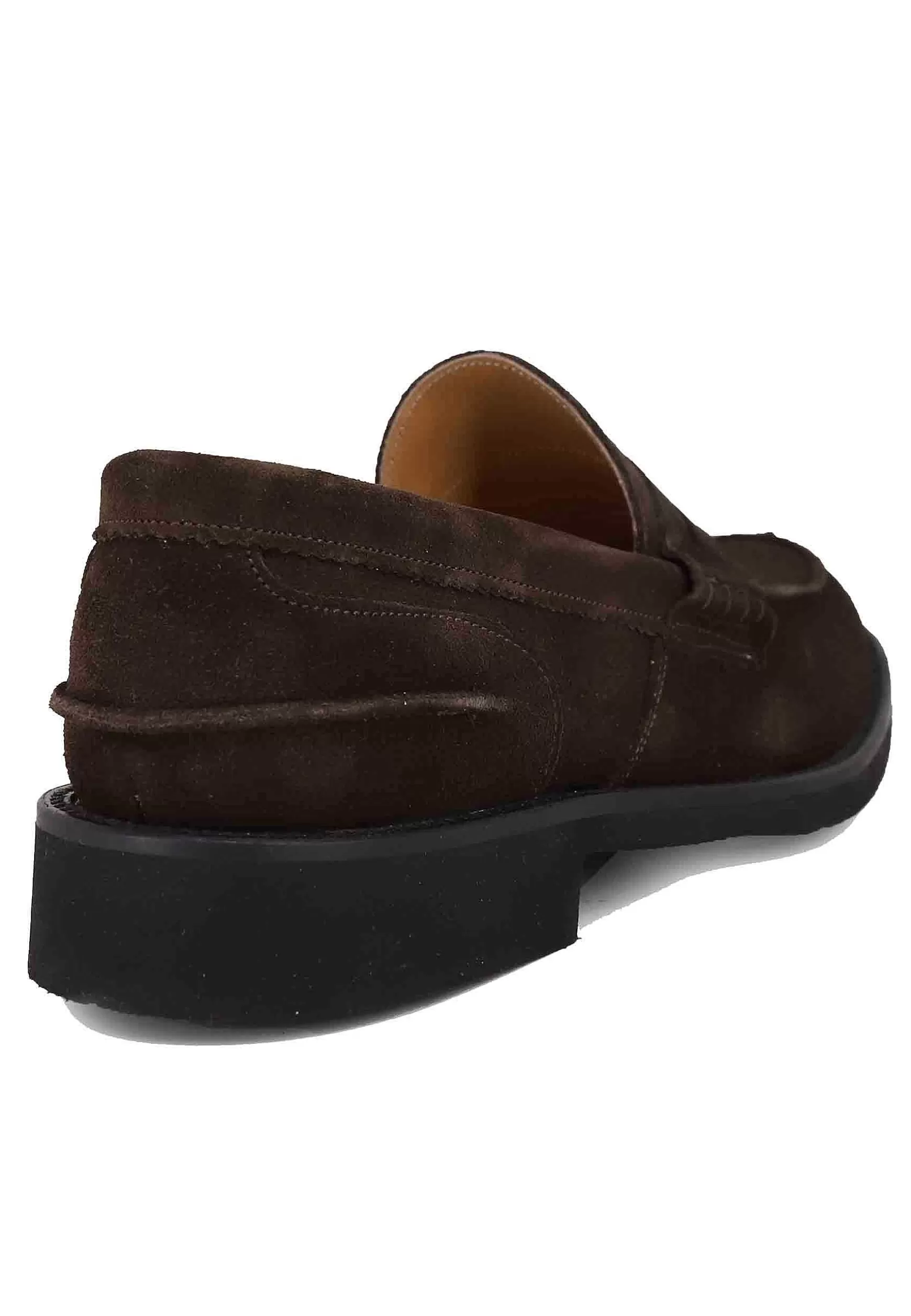 Mocassini Uomo In Camoscio Testa Di Moro Con Suola In Gomma Ultra Light** Shop