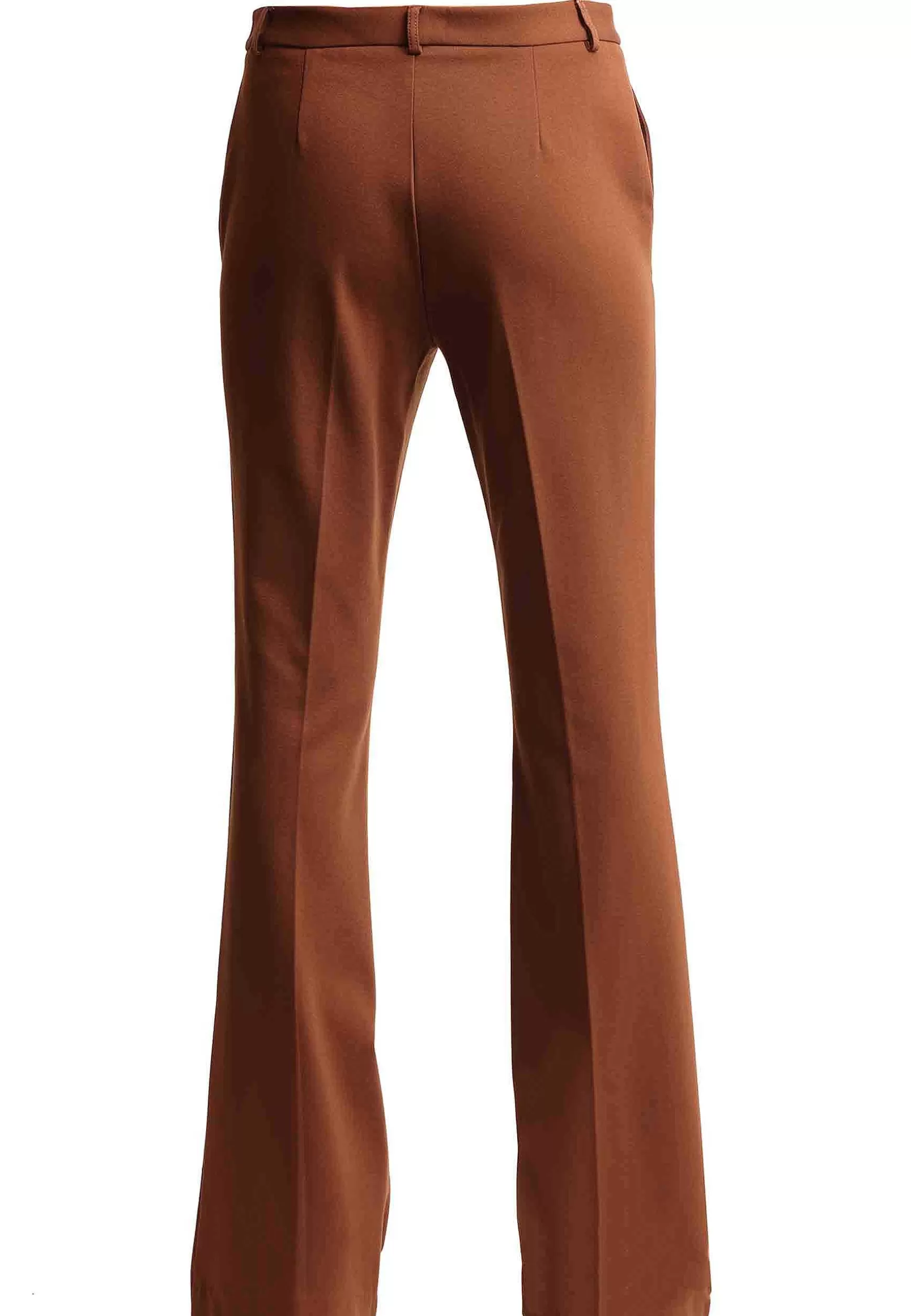Pantaloni Donna Comfy Jersey In Jersey Orzo Con Tasche All'Inglese*Maliparmi Cheap