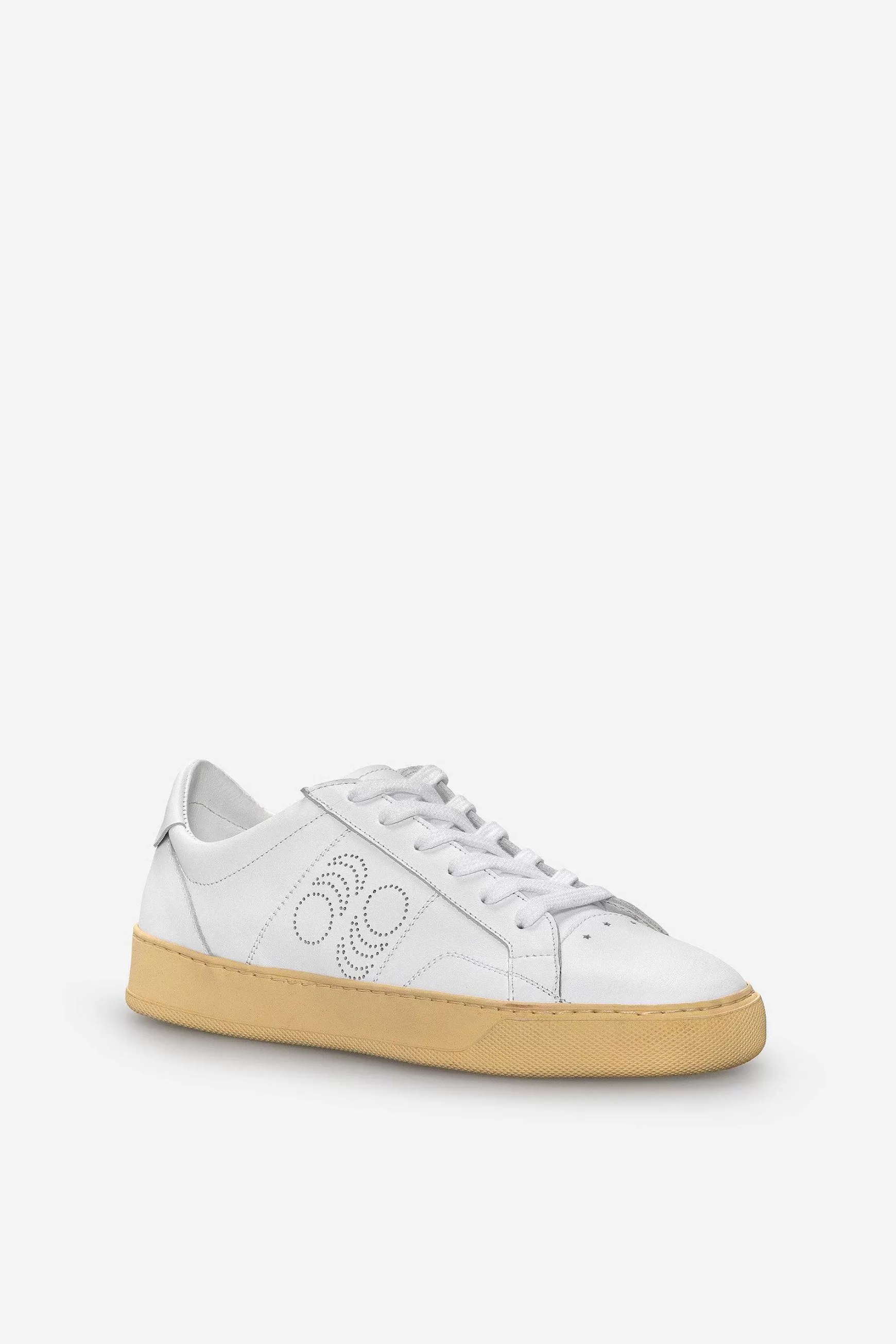 'Oro Del Bello Sneaker Da Donna White Women's*Pantofola d Flash Sale