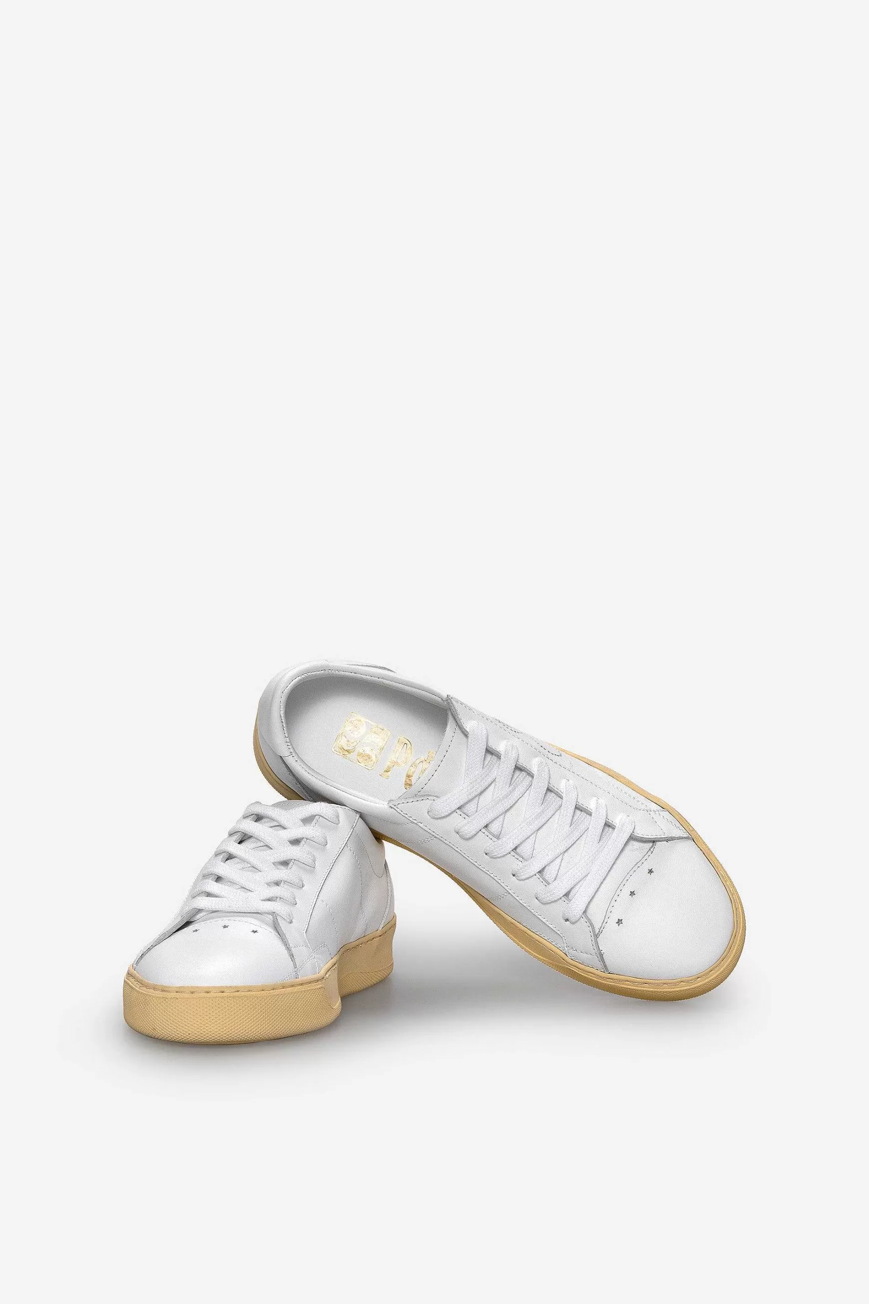 'Oro Del Bello Sneaker Da Donna White Women's*Pantofola d Flash Sale