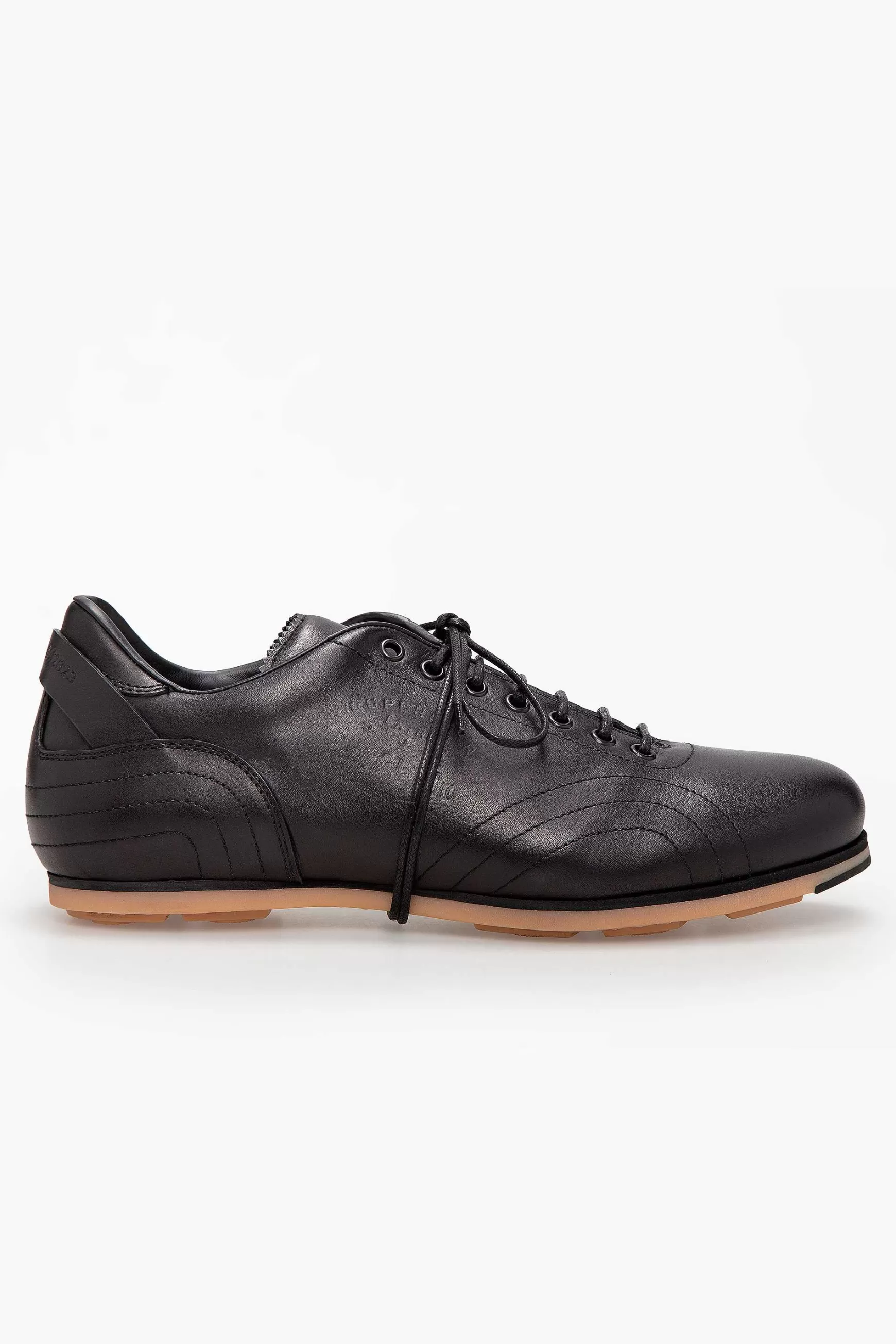 'Oro Scarpe Classiche In Pelle Superleggera Black Men's*Pantofola d New