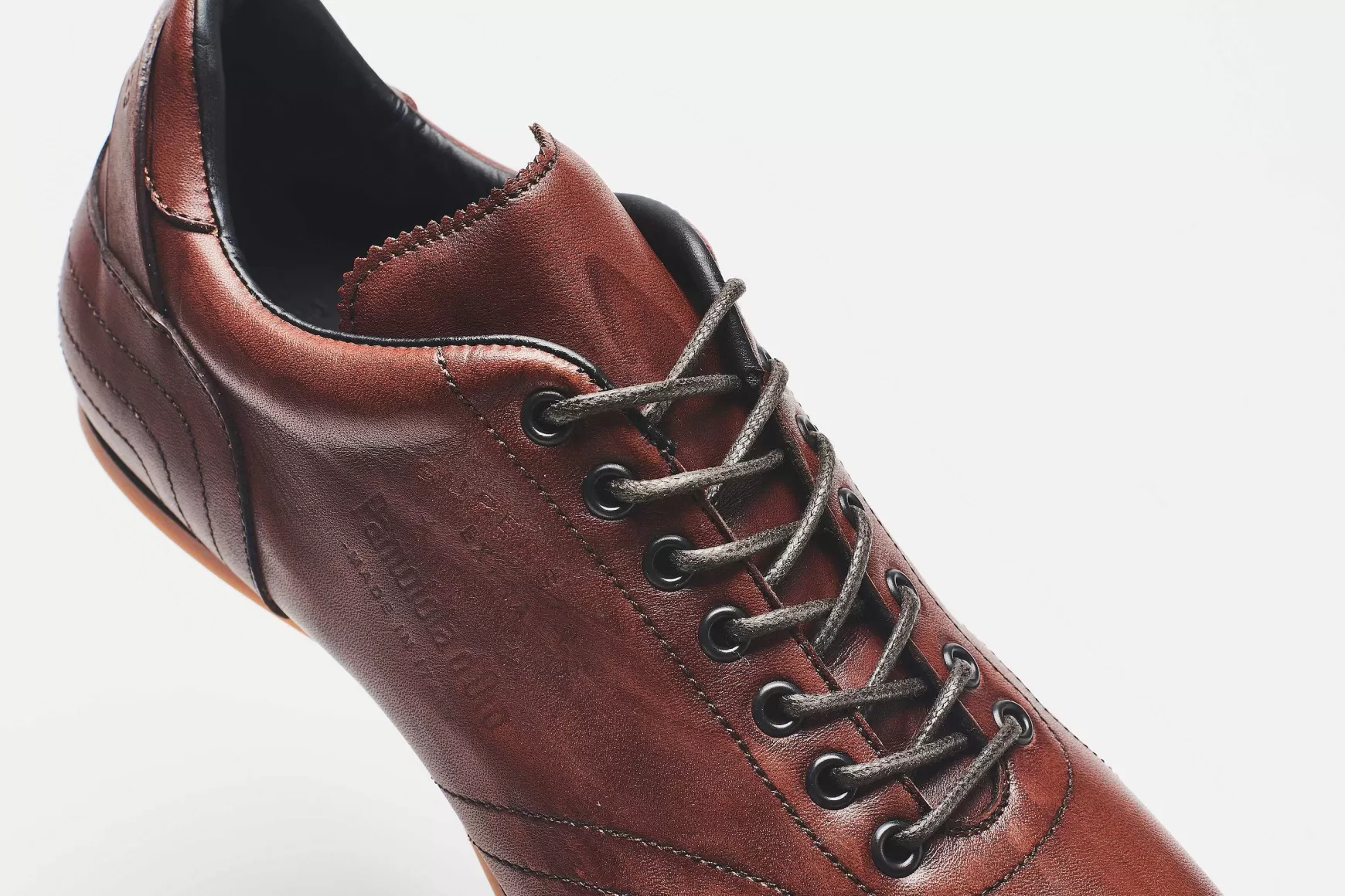'Oro Scarpe Classiche In Pelle Superleggera Brown Men's*Pantofola d Outlet