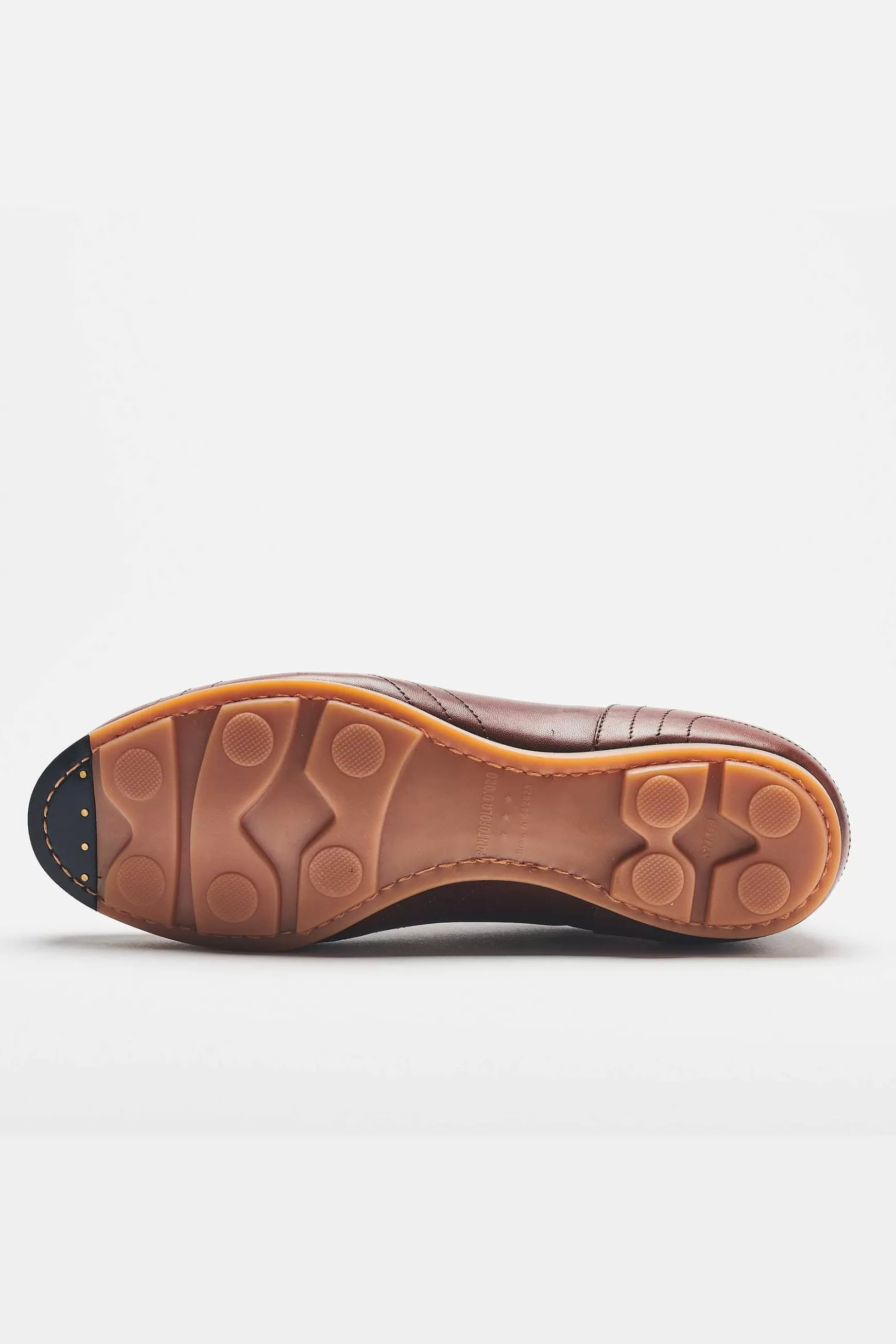 'Oro Scarpe Classiche In Pelle Superleggera Brown Men's*Pantofola d Outlet