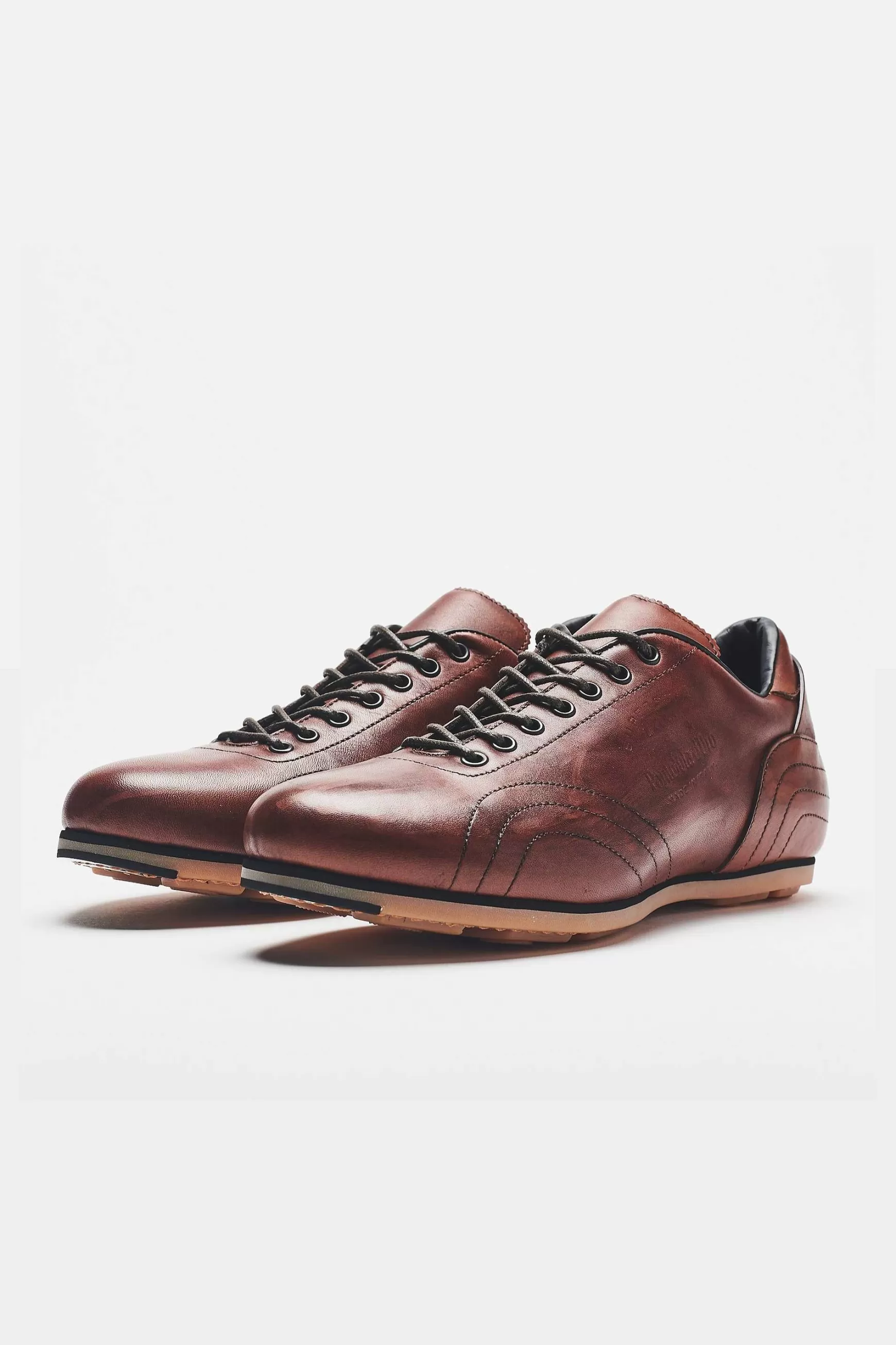 'Oro Scarpe Classiche In Pelle Superleggera Brown Men's*Pantofola d Outlet