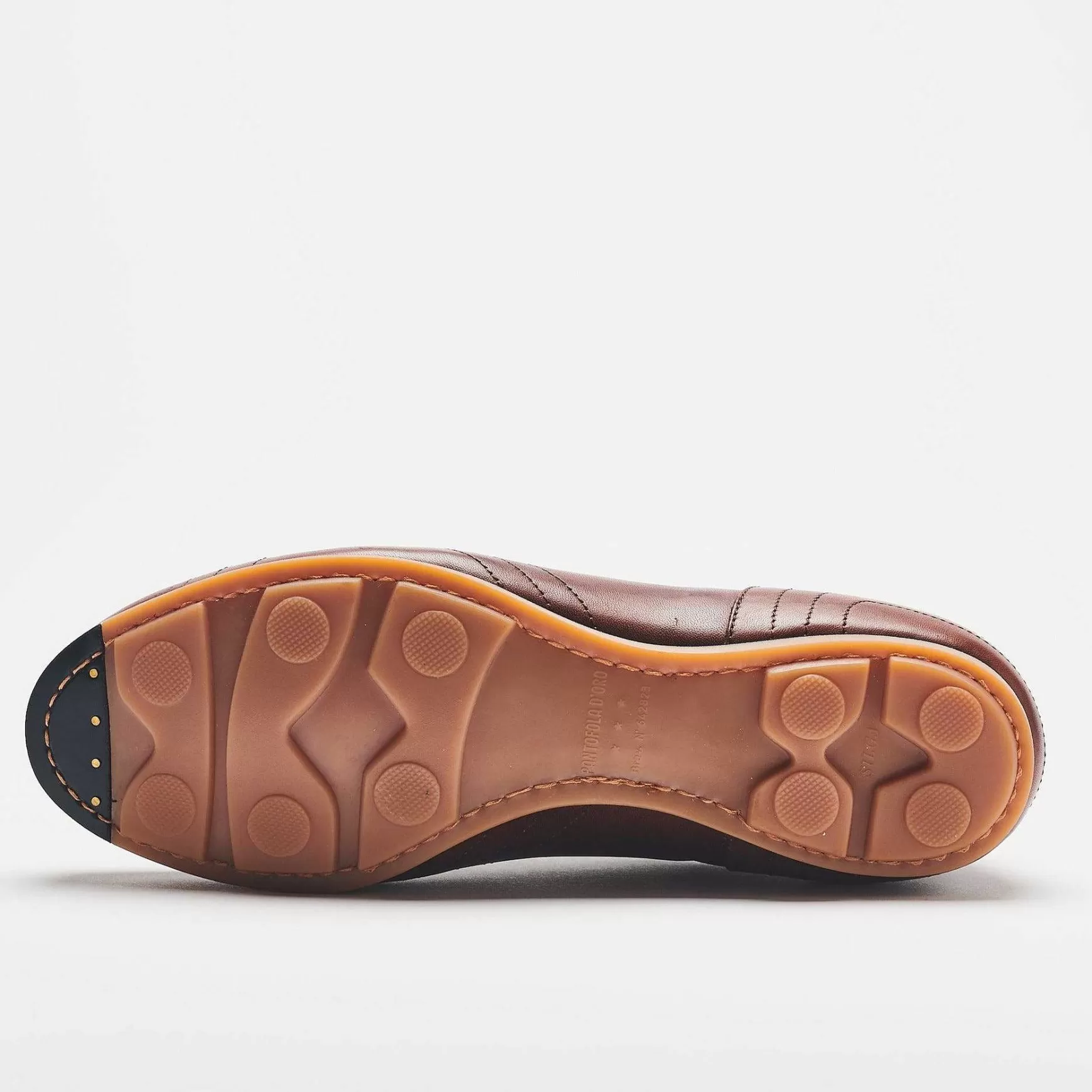 'Oro Scarpe Classiche In Pelle Superleggera Brown Men's*Pantofola d Outlet