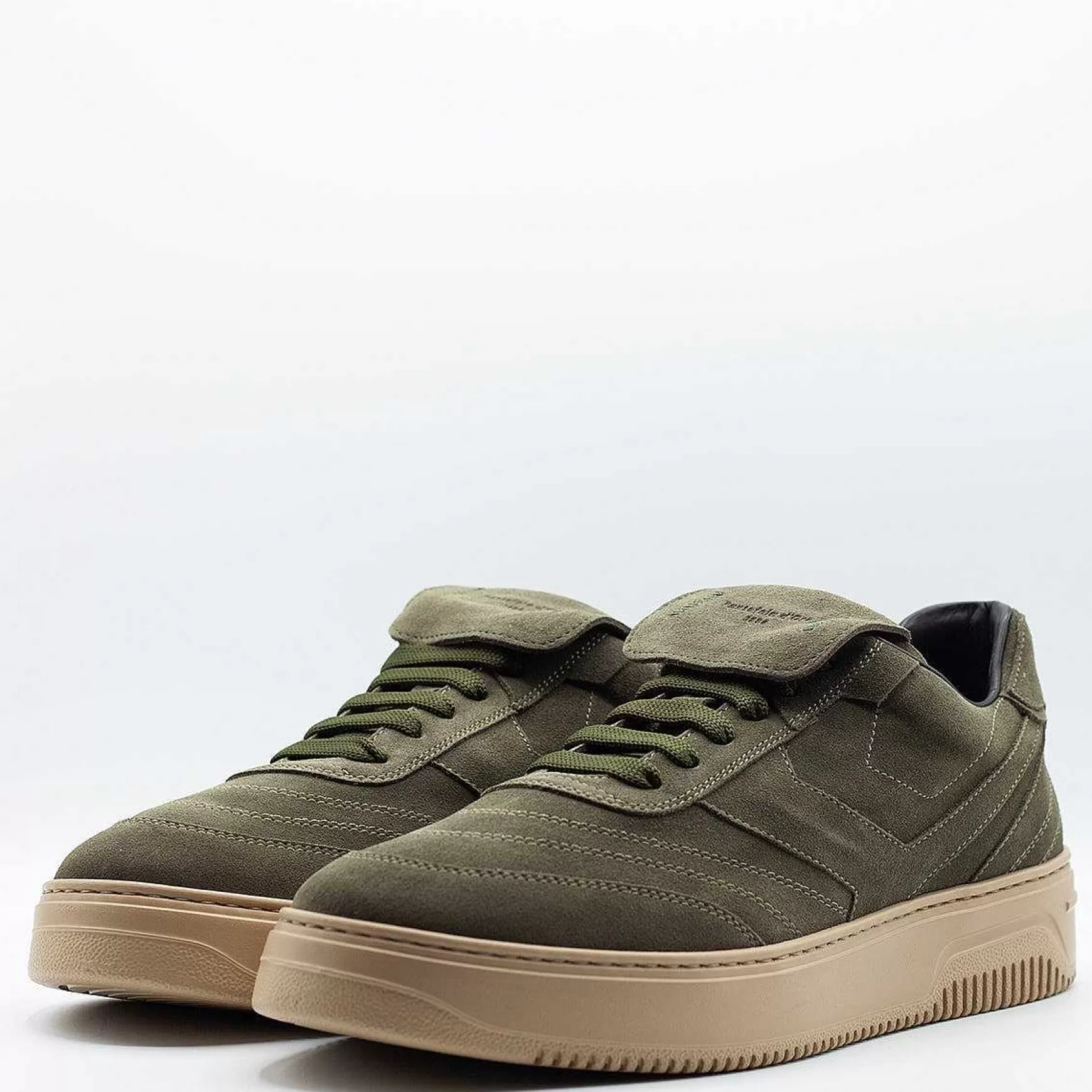 'Oro Sneaker Da Uomo Crossball Green Men's Promo*Pantofola d Hot