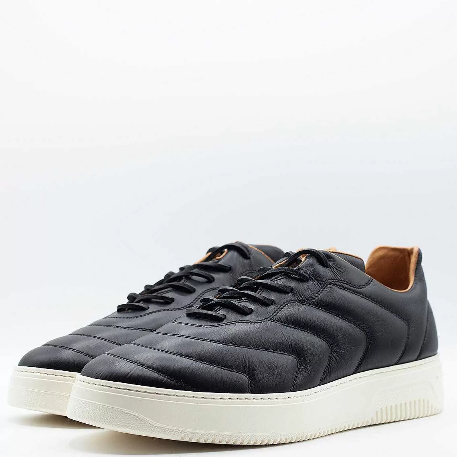 'Oro Sneakers Da Uomo Bomber Black Men's Promo*Pantofola d Cheap