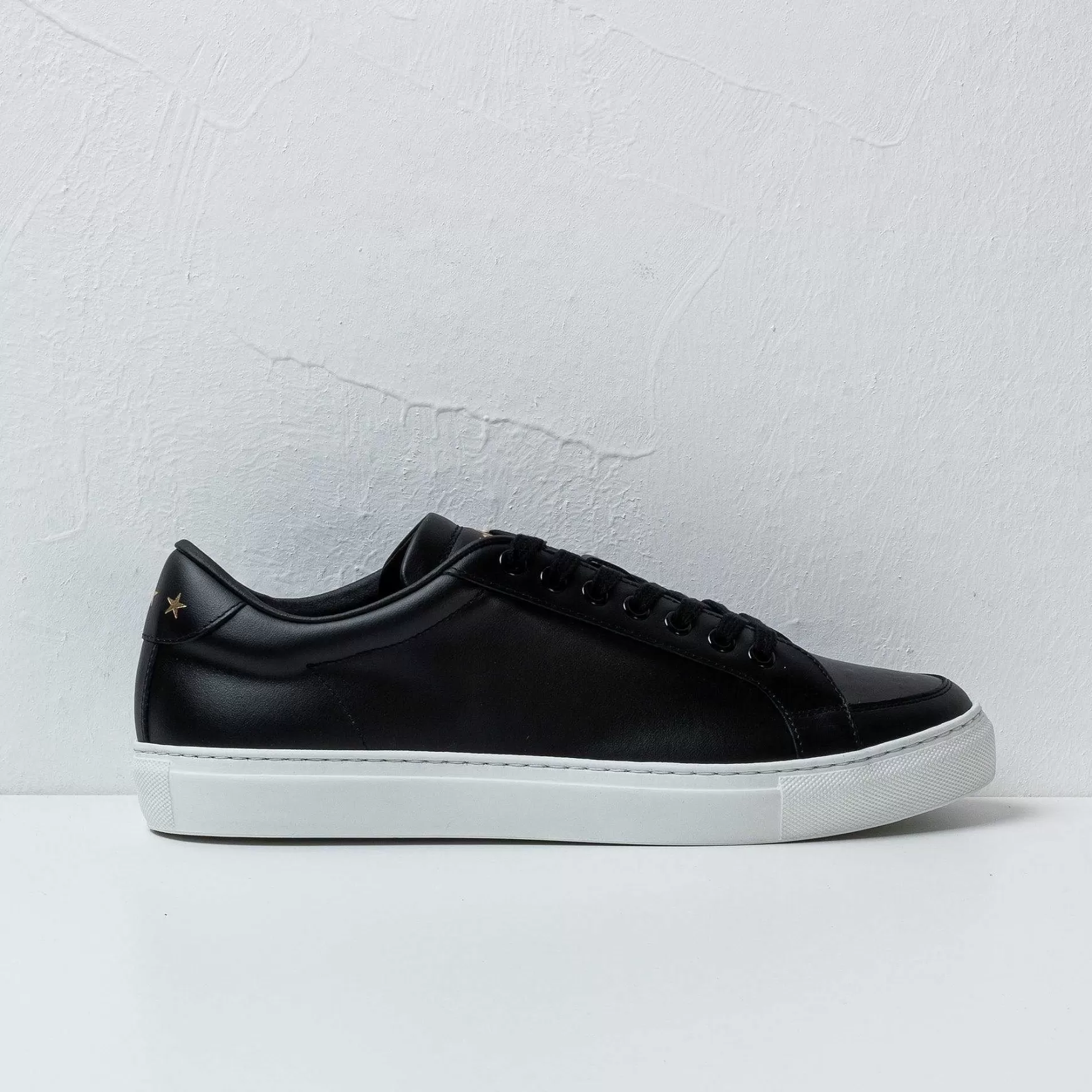 'Oro Sneakers In Pelle Top Spin Black Men's Promo*Pantofola d Best